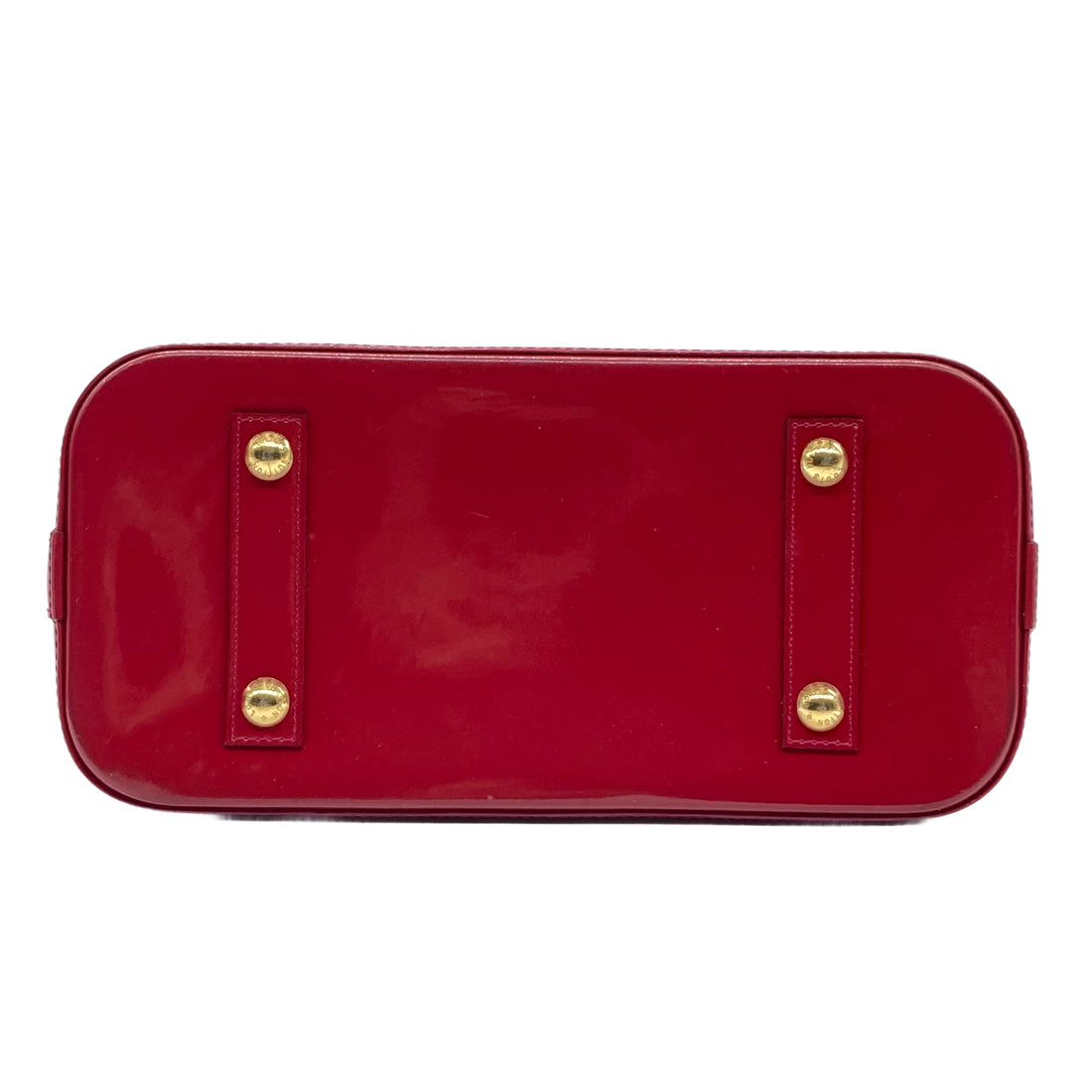 Louis Vuitton Alma Monogram Vernis PM Wine Red LV1129