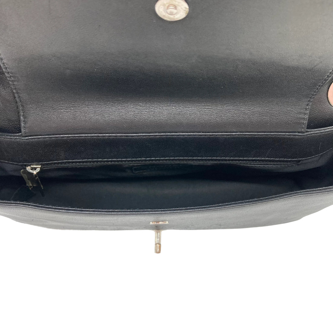 Chanel Quilted Vintage Mademoiselle Flap Black (23****25) CC558