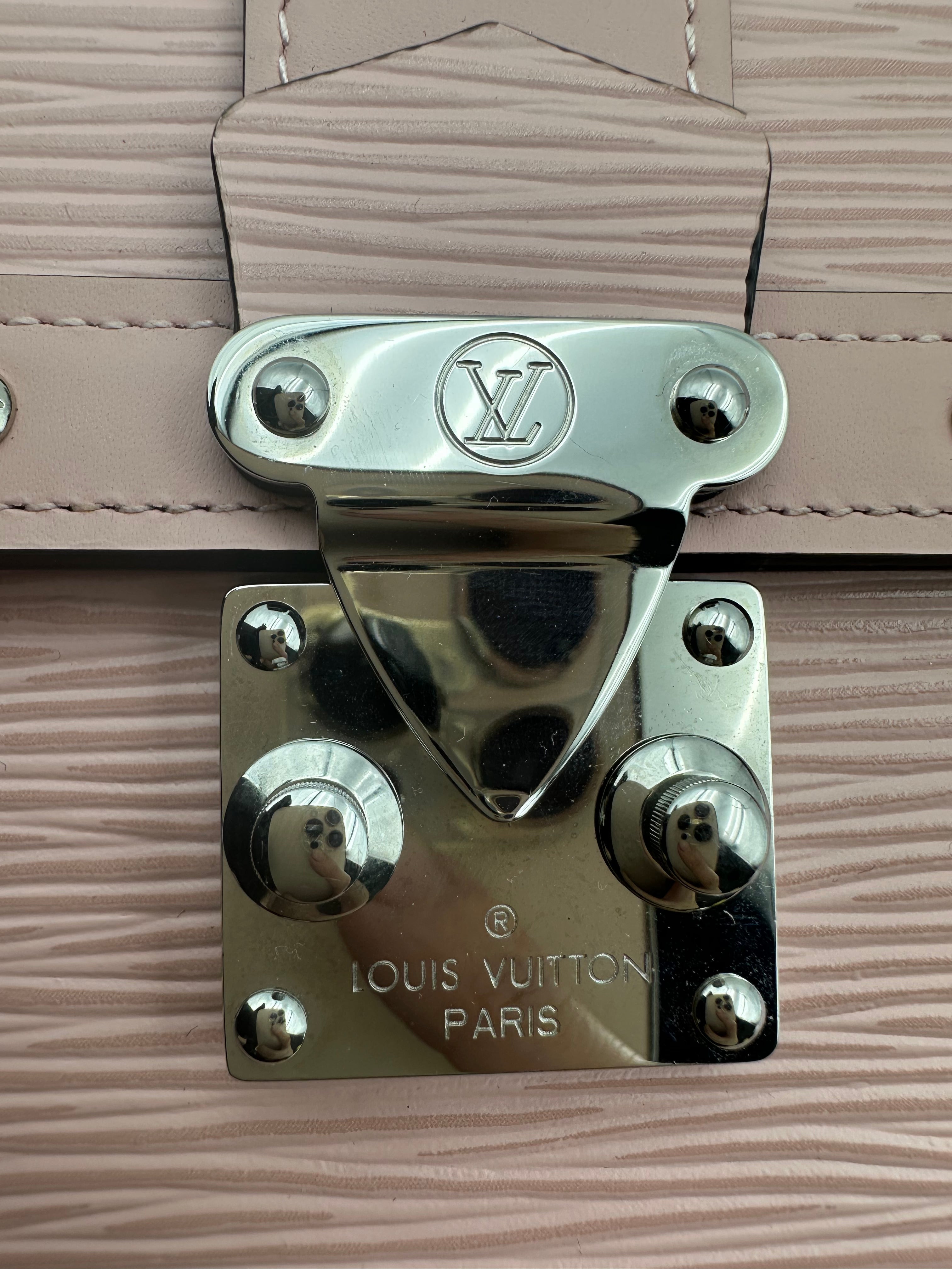 Louis Vuitton Ballerine Epi Trunk Wallet On Chain Pink lv1163