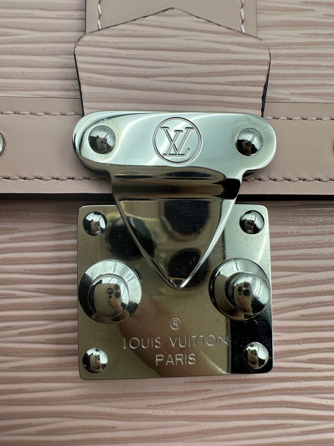 Louis Vuitton Ballerine Epi Trunk Wallet On Chain Pink lv1163