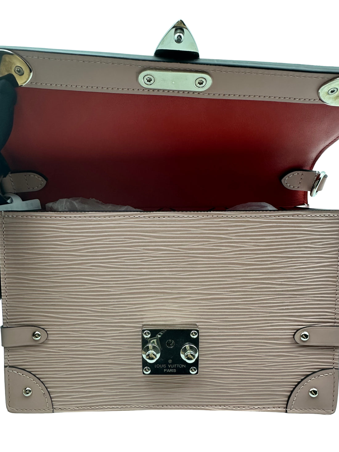 Louis Vuitton Ballerine Epi Trunk Wallet On Chain Pink lv1163