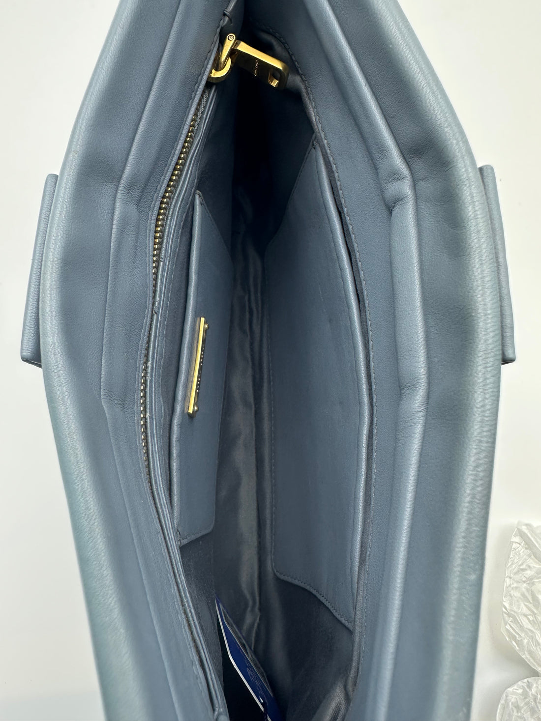 Miu Miu Nube Grey Nappa Matelasse Clutch MM13