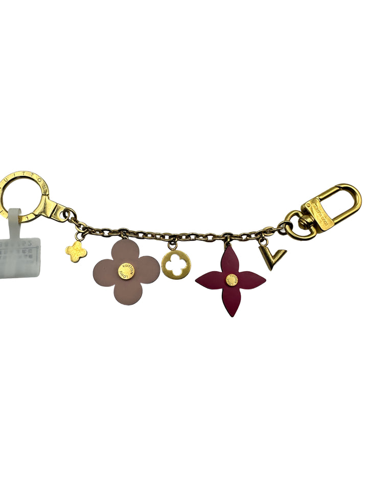 Louis Vuitton Calfskin Monogram Pig Bag Charm Key Holder