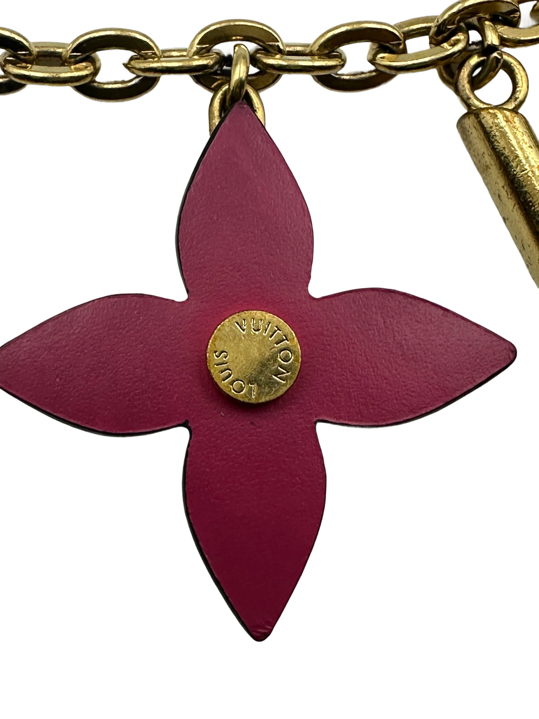 Louis Vuitton Calfskin Monogram Pig Bag Charm Key Holder