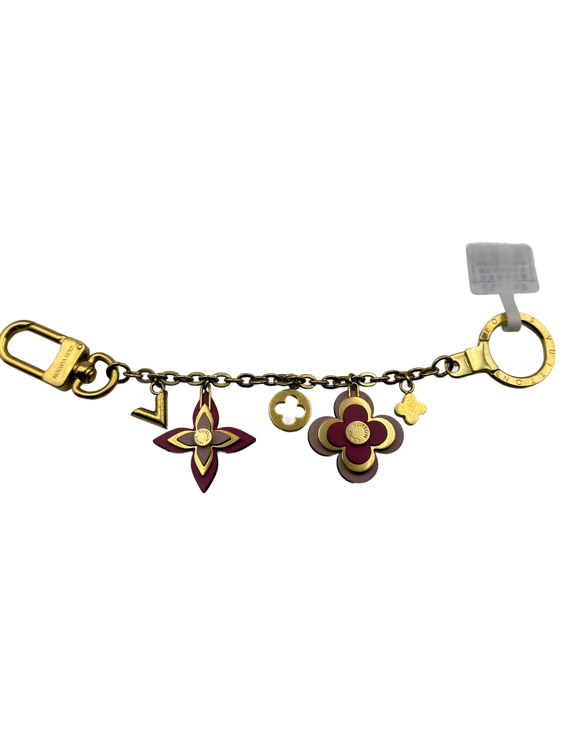 Louis Vuitton Calfskin Monogram Pig Bag Charm Key Holder