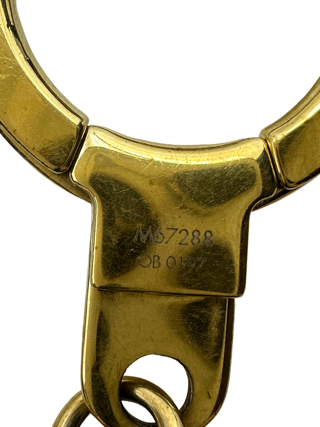 Louis Vuitton Calfskin Monogram Pig Bag Charm Key Holder