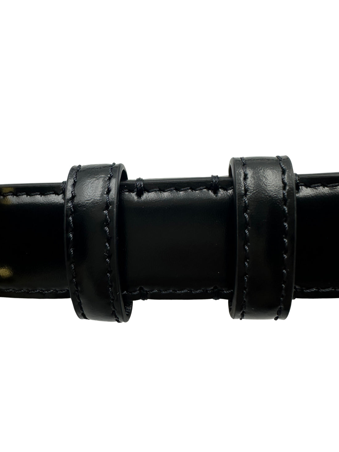Celine Small Triomphe Belt in Taurillon Leather
