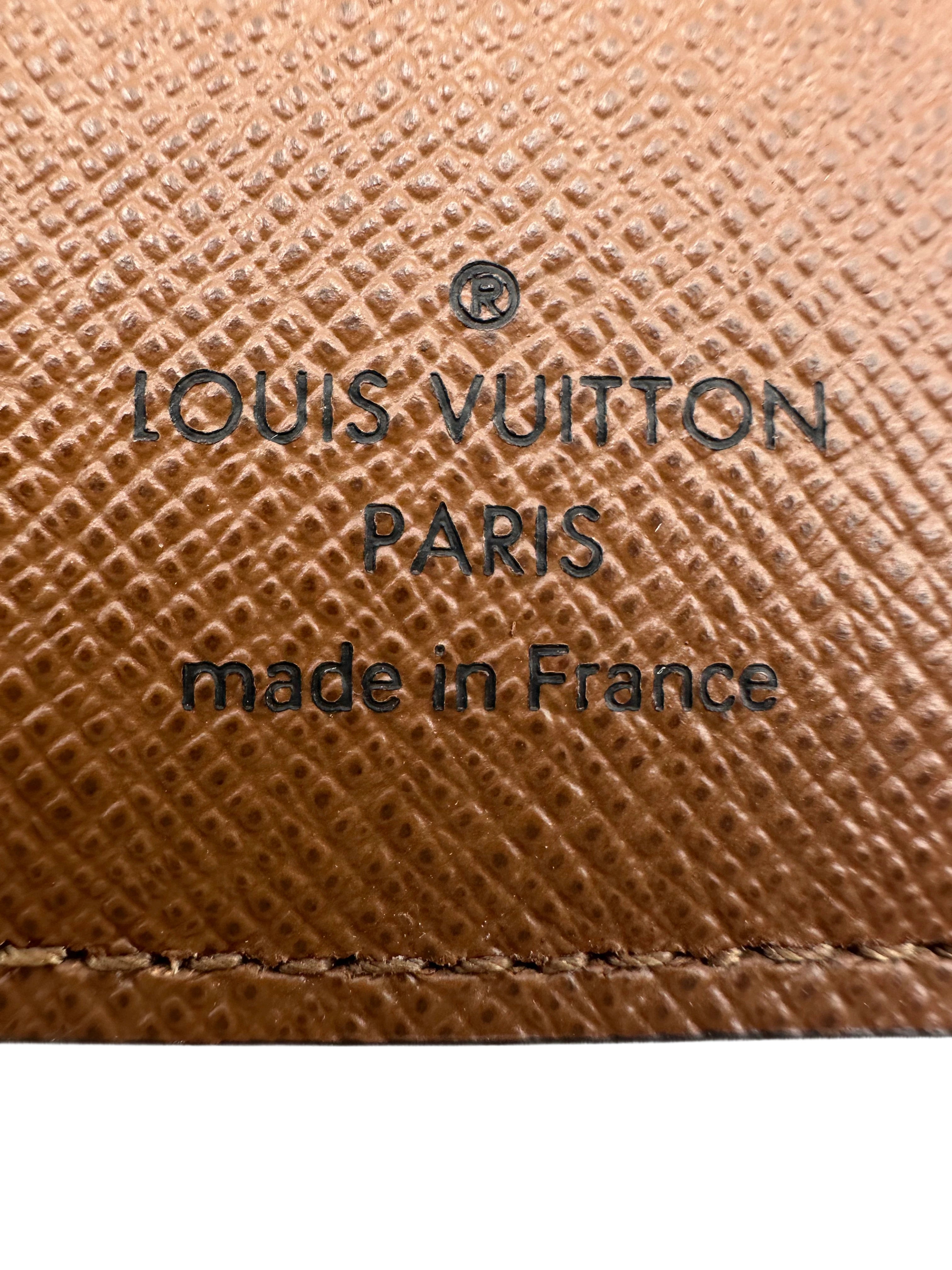 LV Classic Monogram Wallet  Brown LVA02