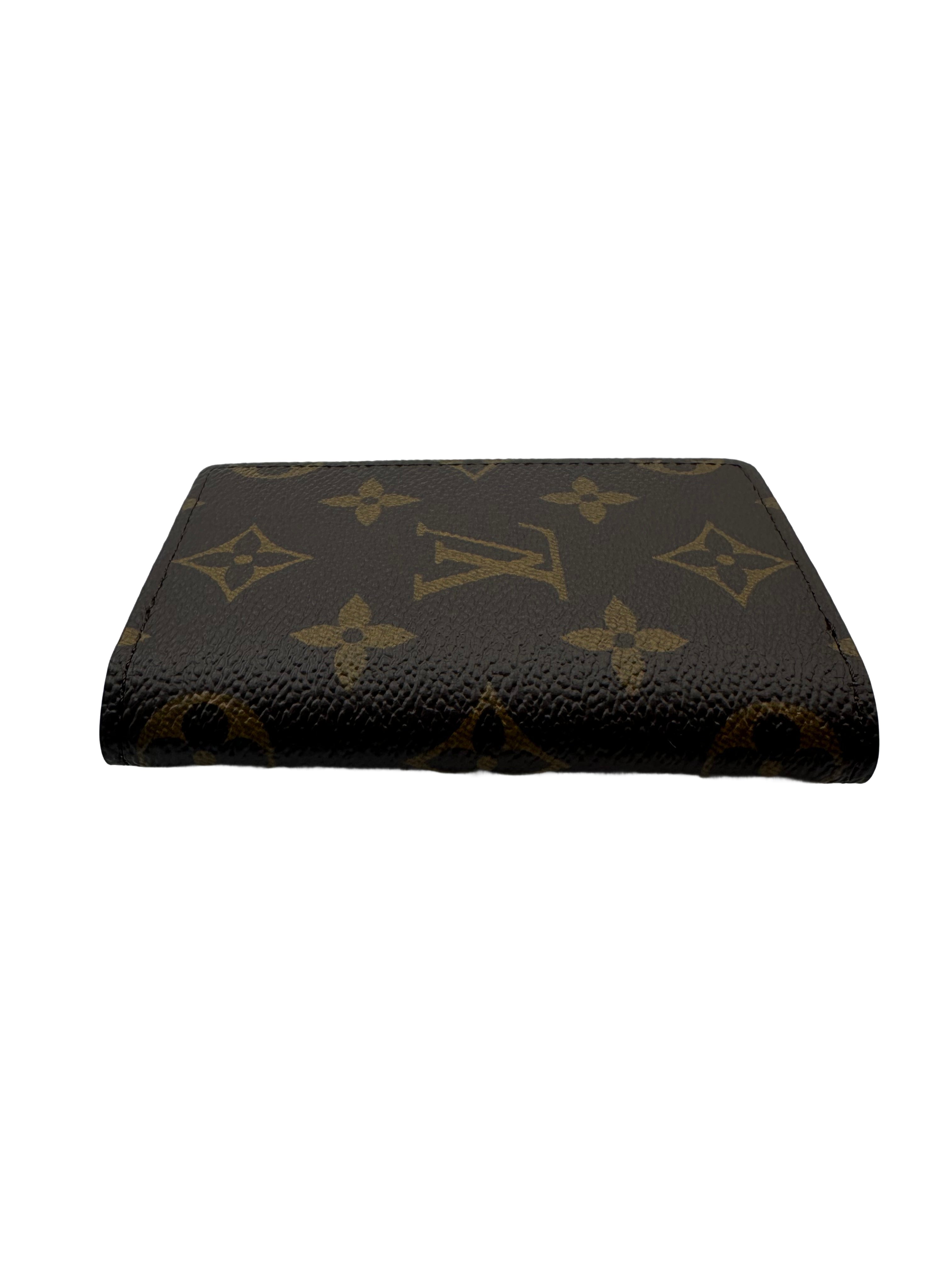 LV Classic Monogram Wallet  Brown LVA02