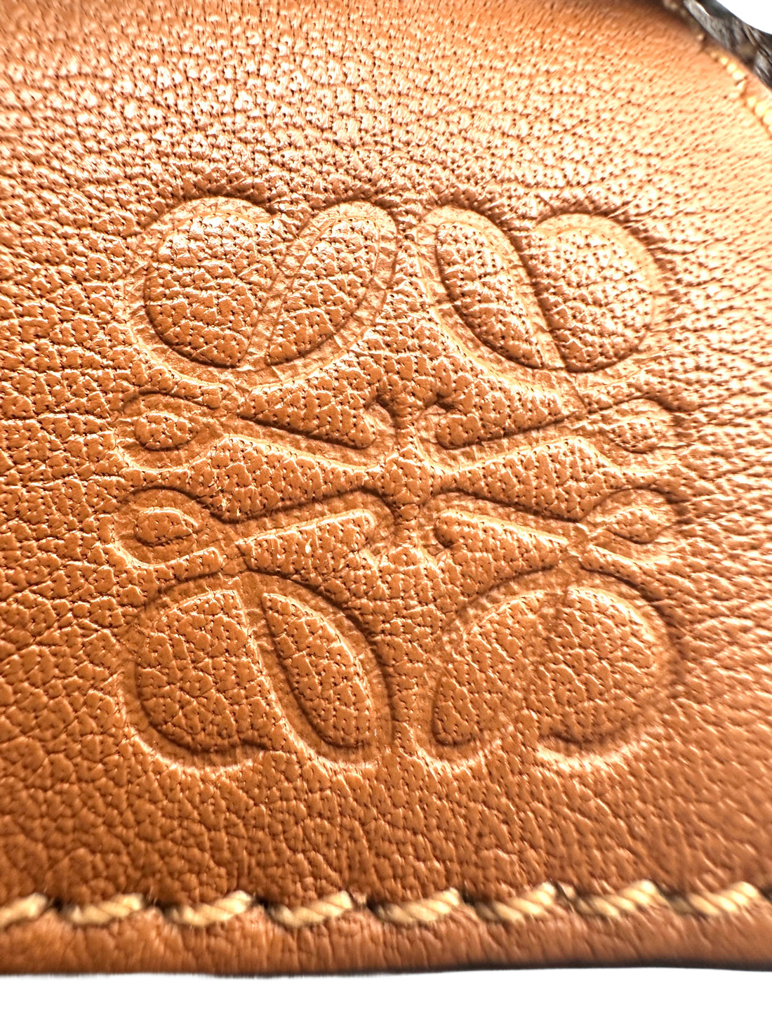 Loewe Puzzle Mini Calfskin Bag Brown  LW26