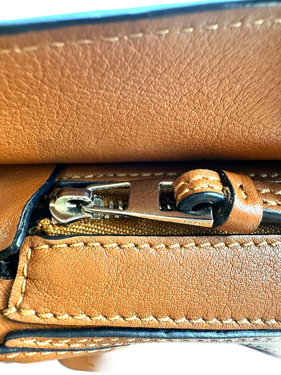 Loewe Puzzle Mini Calfskin Bag Brown  LW26