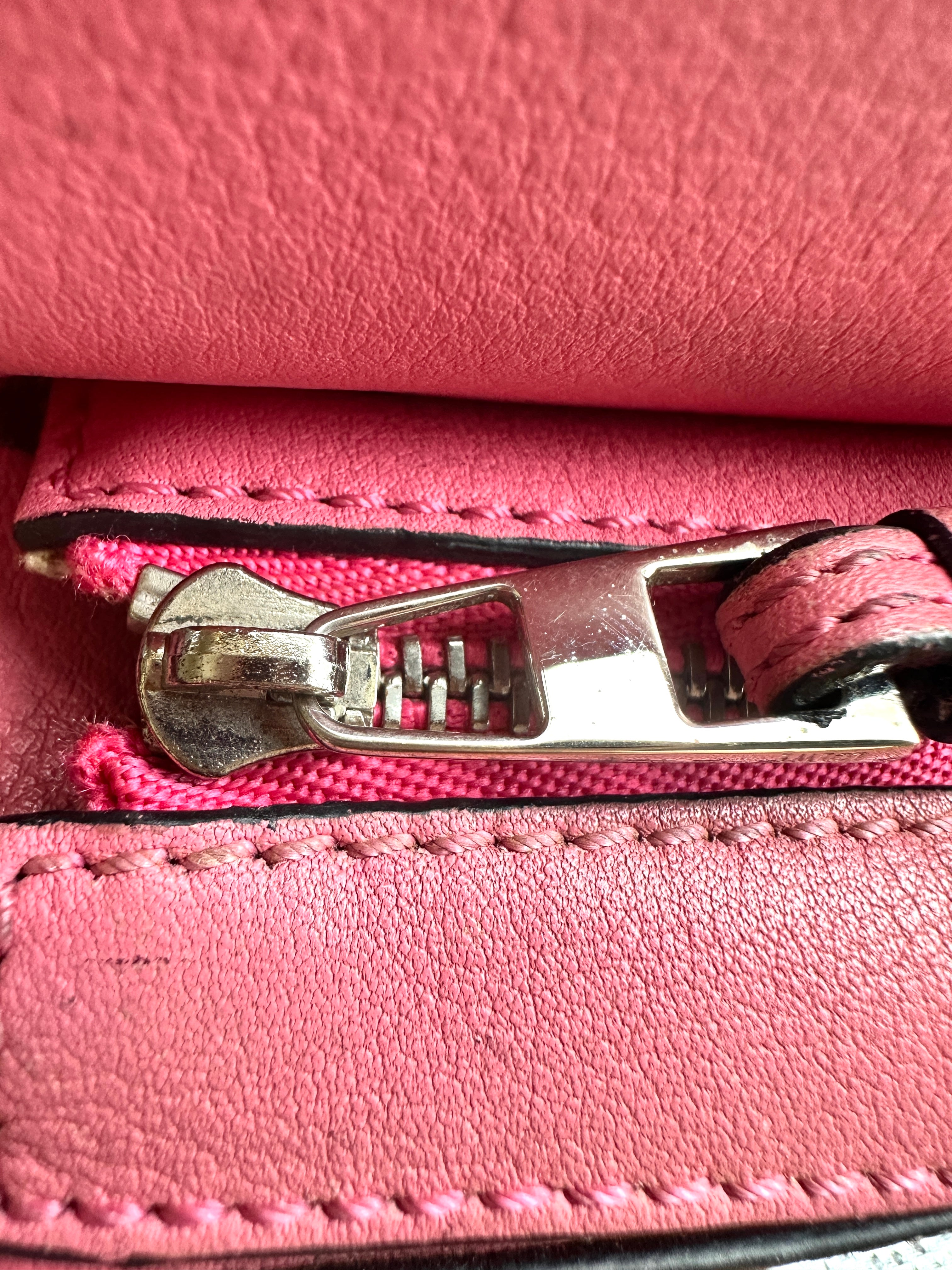 Loewe Mini Puzzel Bag Pink LW31