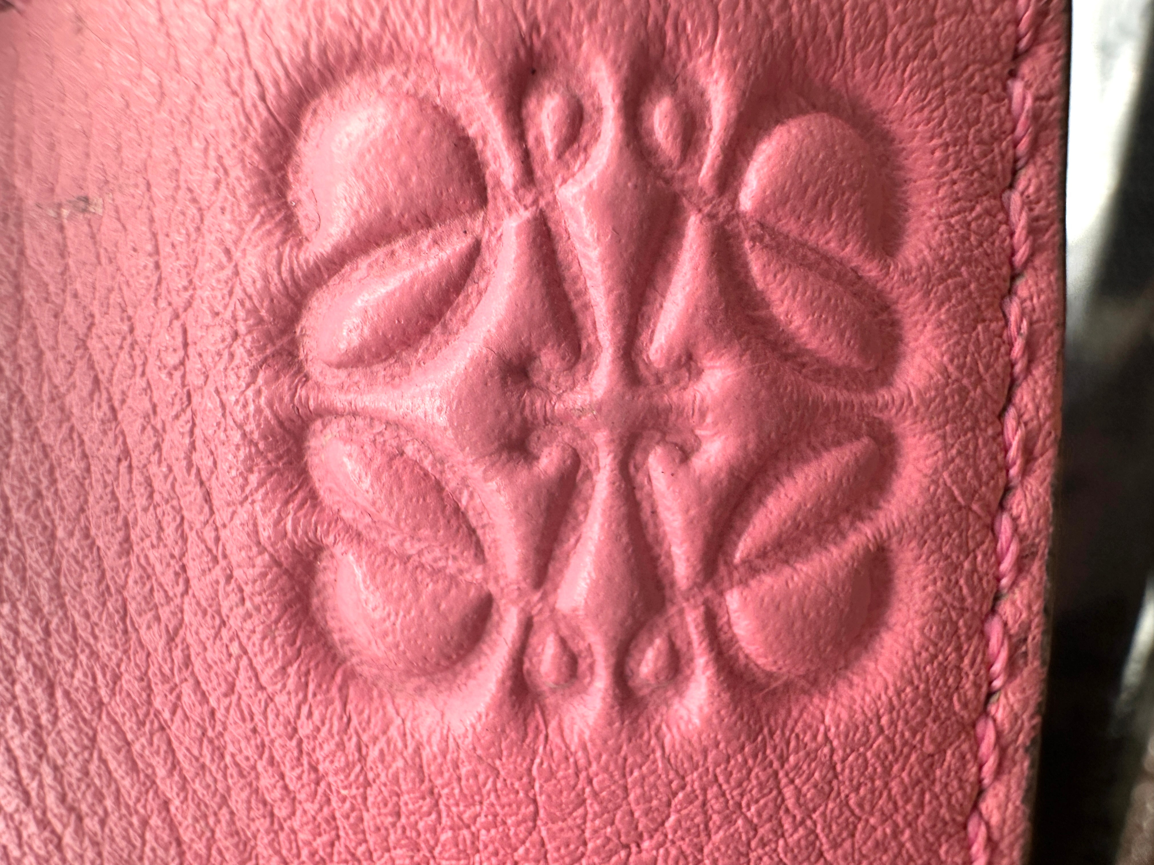 Loewe Mini Puzzel Bag Pink LW31