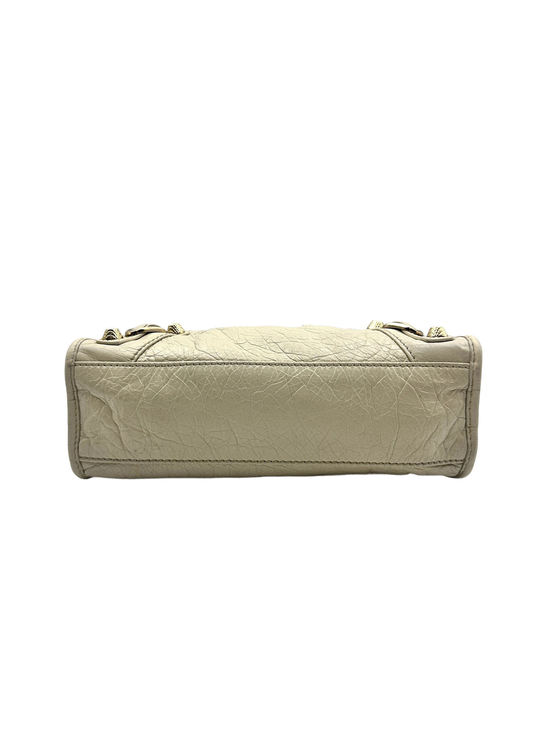 Balenciaga Mini City Crossbody Bag Light Beige BB35