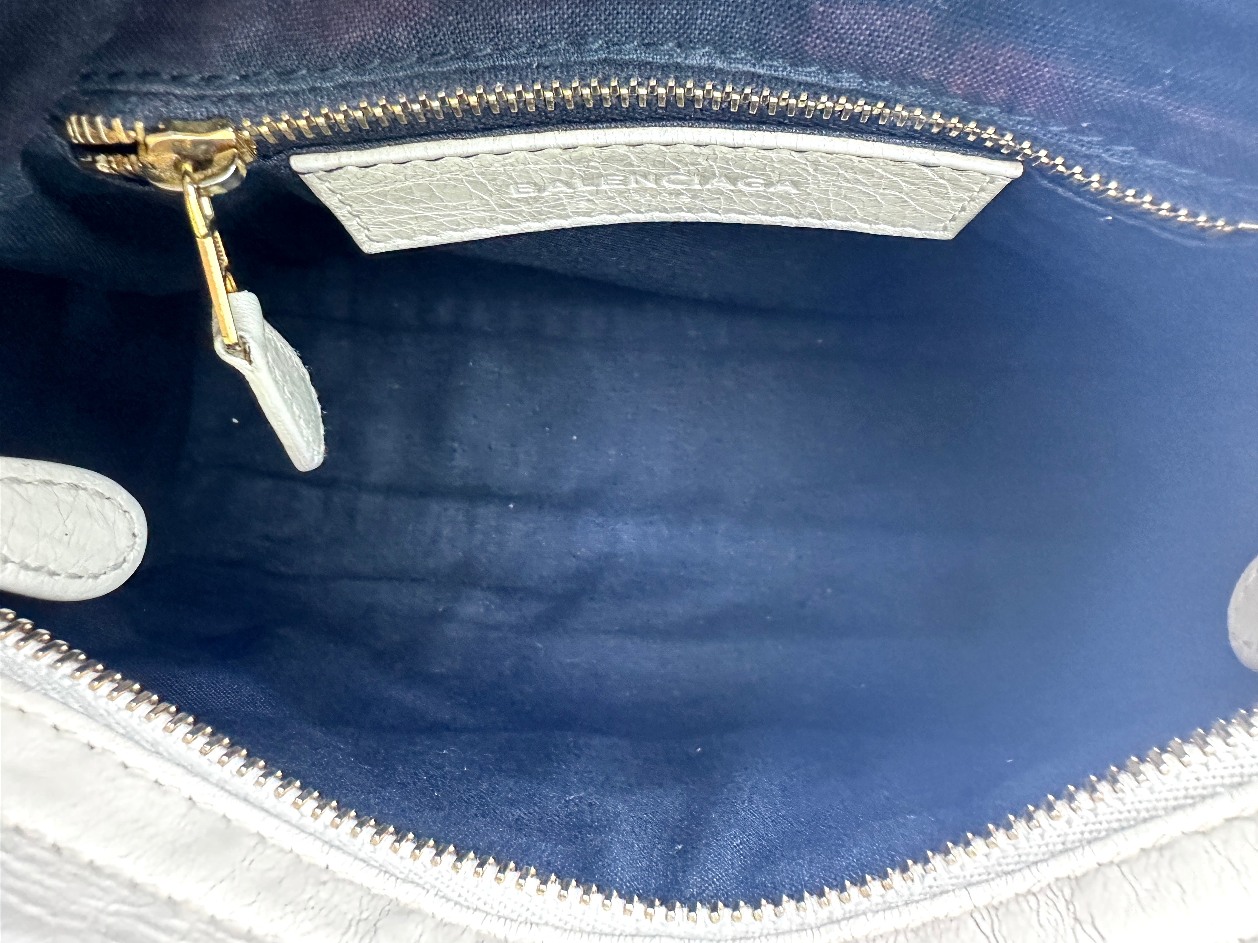 Balenciaga Mini City Crossbody Bag Light Beige BB35