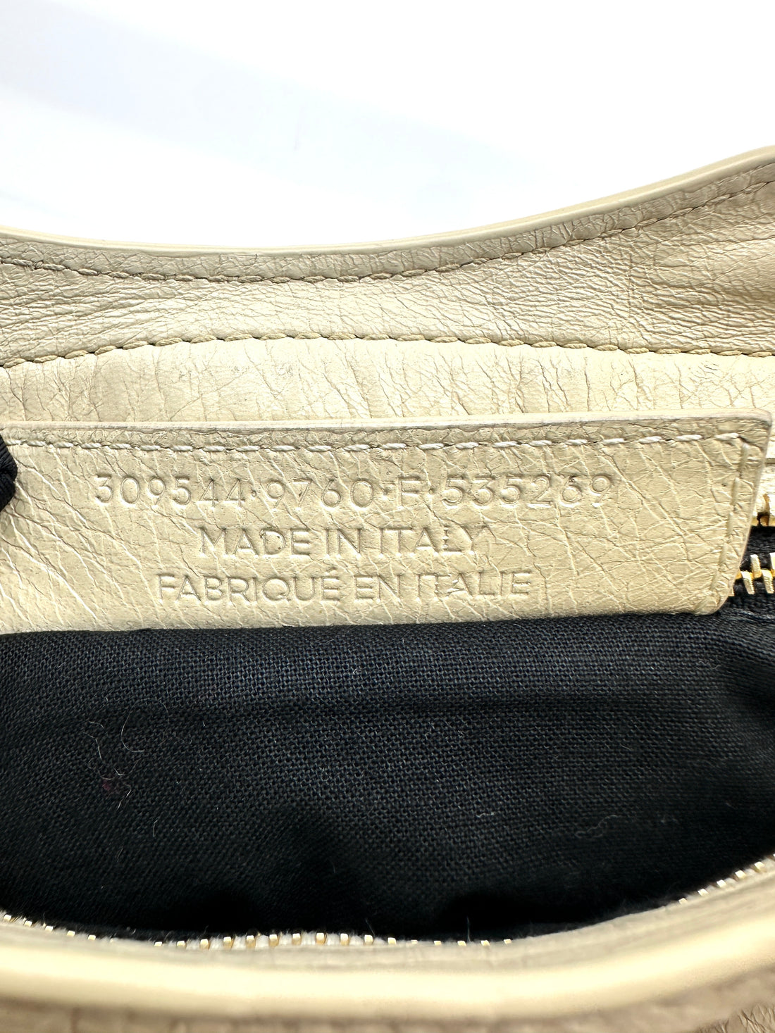 Balenciaga Mini City Crossbody Bag Light Beige BB35