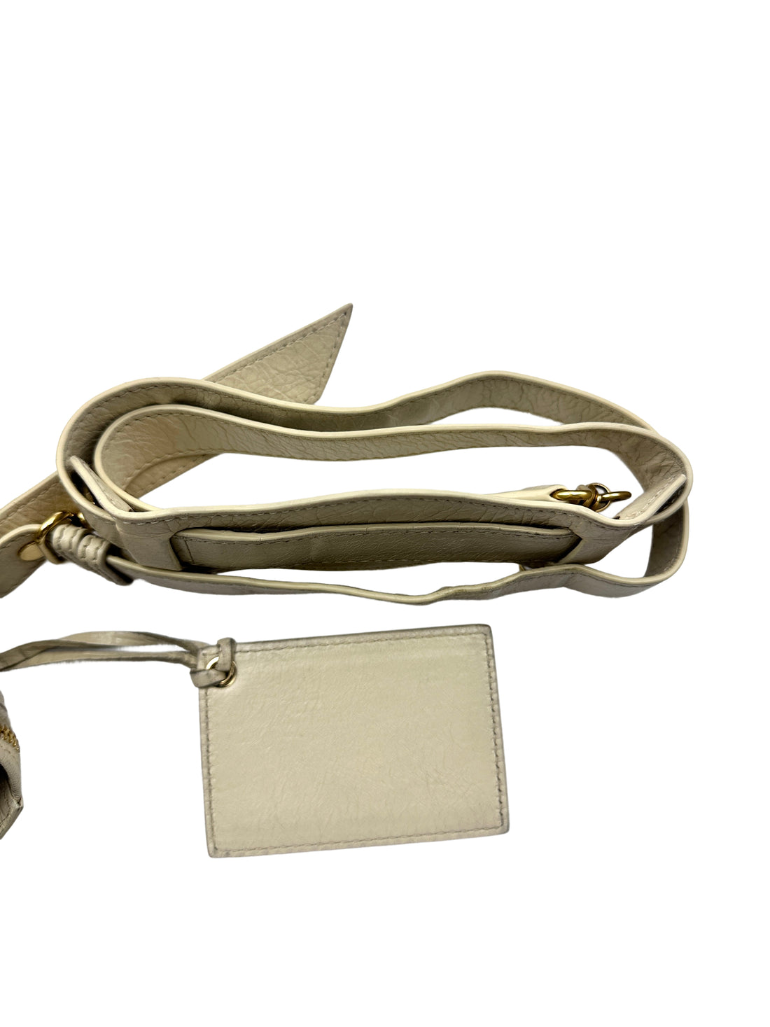 Balenciaga Mini City Crossbody Bag Light Beige BB35