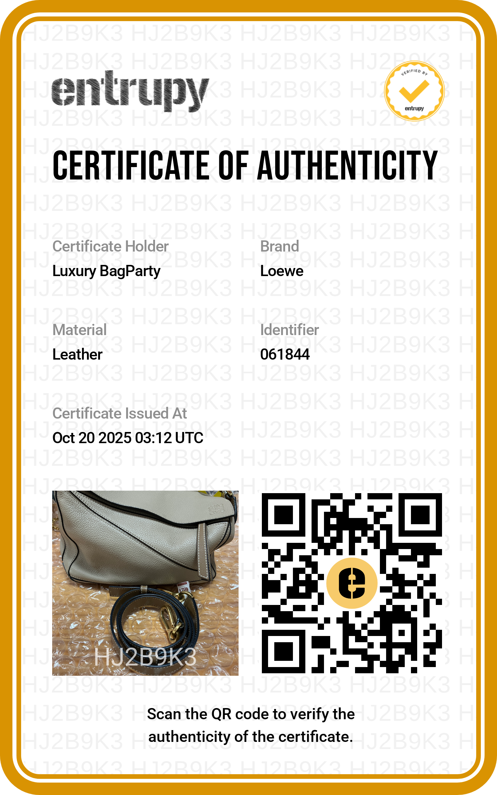 Loewe Puzzle Small Top-Handle Bag in Taupe Calfskin Leather LW27