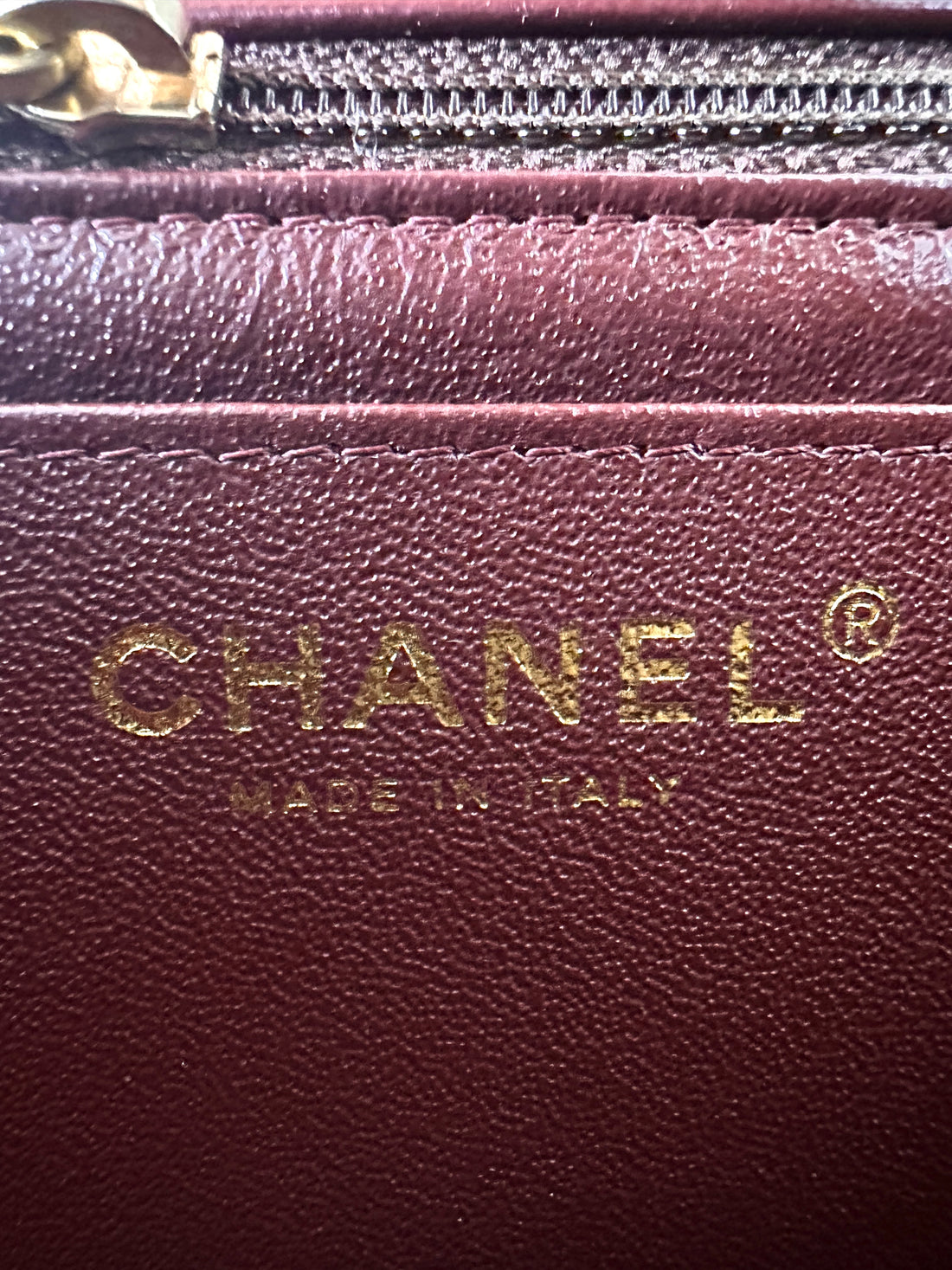 Chanel Mini Rectangular Felt Paris-Hamburg Charms Flap Crossbody Bag CC644