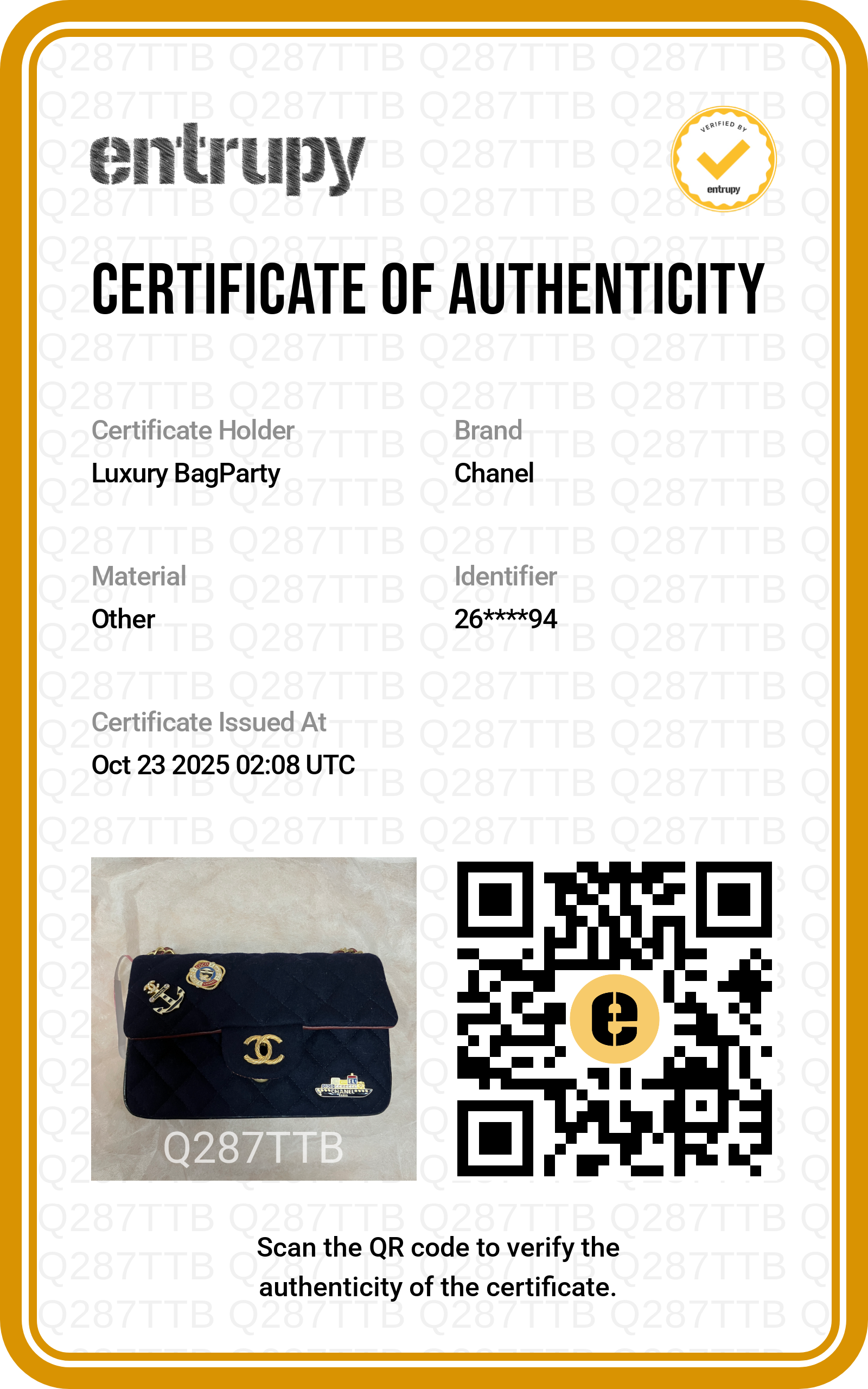 Chanel Mini Rectangular Felt Paris-Hamburg Charms Flap Crossbody Bag CC644