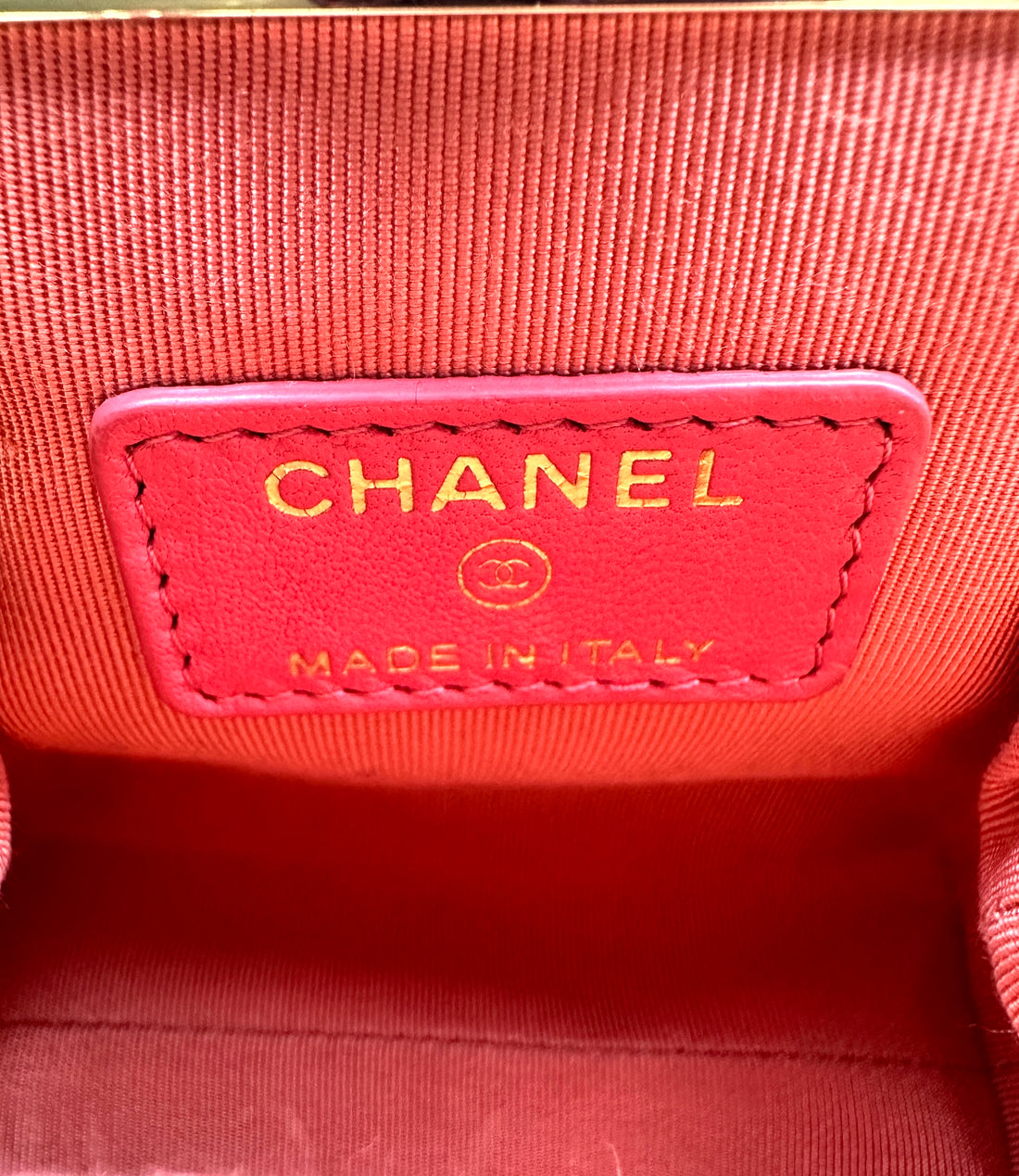 Chanel Kiss Lock Tweed Shoulder Bag Pink (30***61) cc683