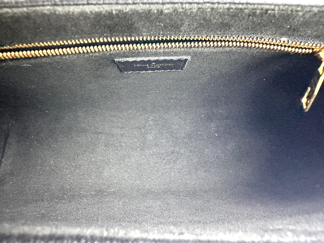 Louis Vuitton Monogram Empreinte leather Saint Germain MM bag Black LV1226