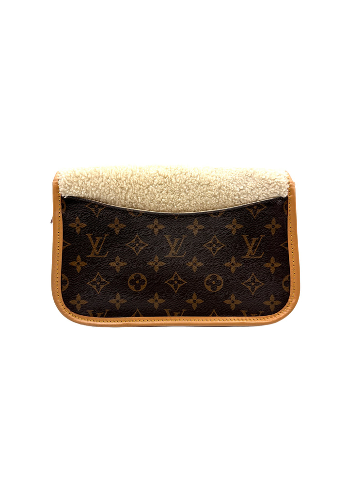 Louis Vuitton Cashmere Monogram Diane Shoulder Bag lv1247
