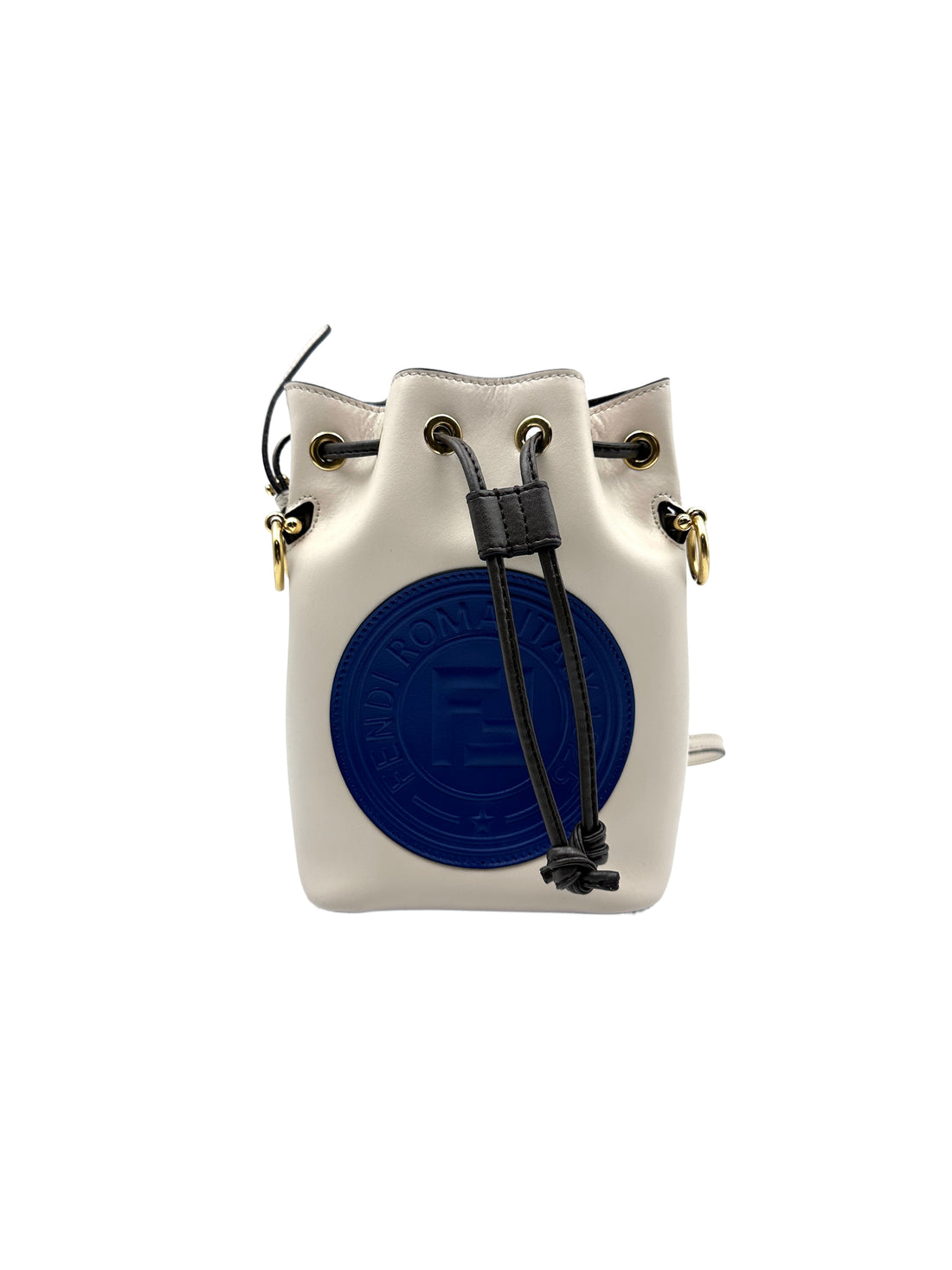 Fendi Off-white leather Mon Tresor bucket ff54