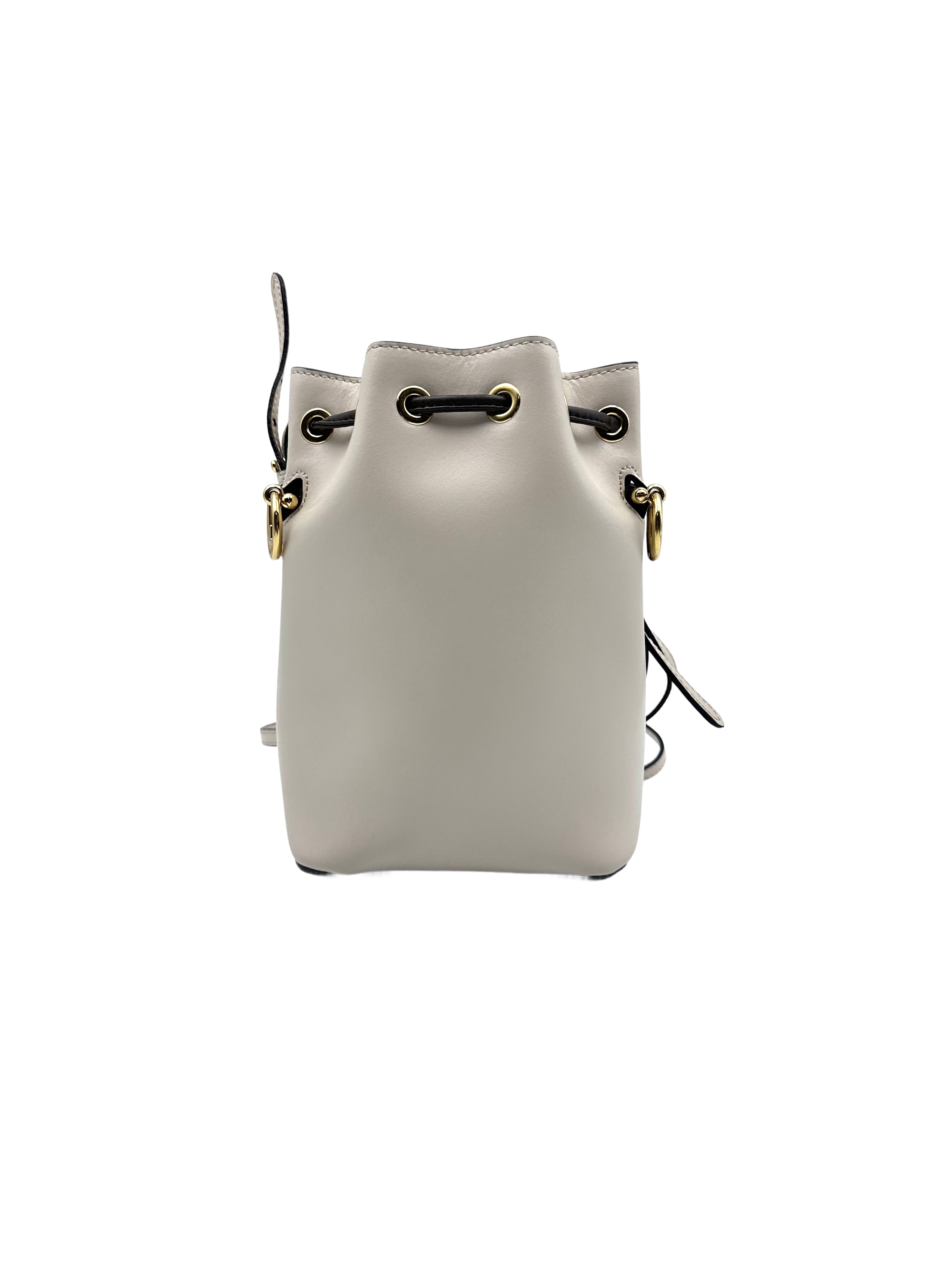 Fendi Off-white leather Mon Tresor bucket ff54
