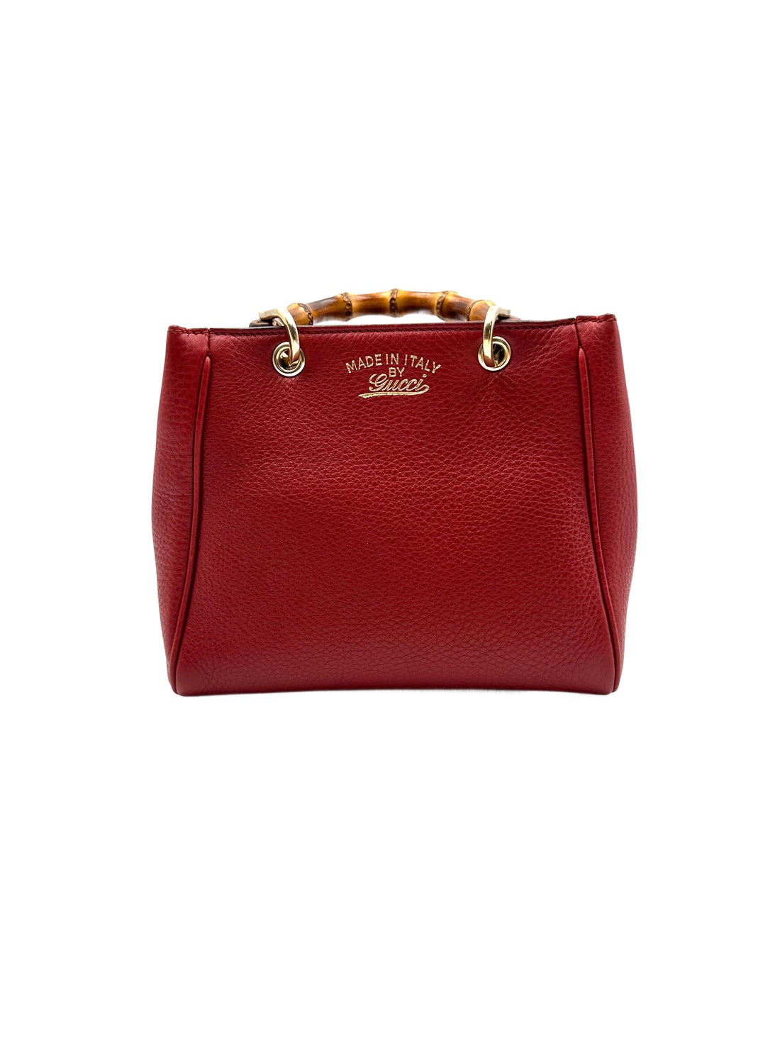Gucci leather Bamboo shopper handbag gg471