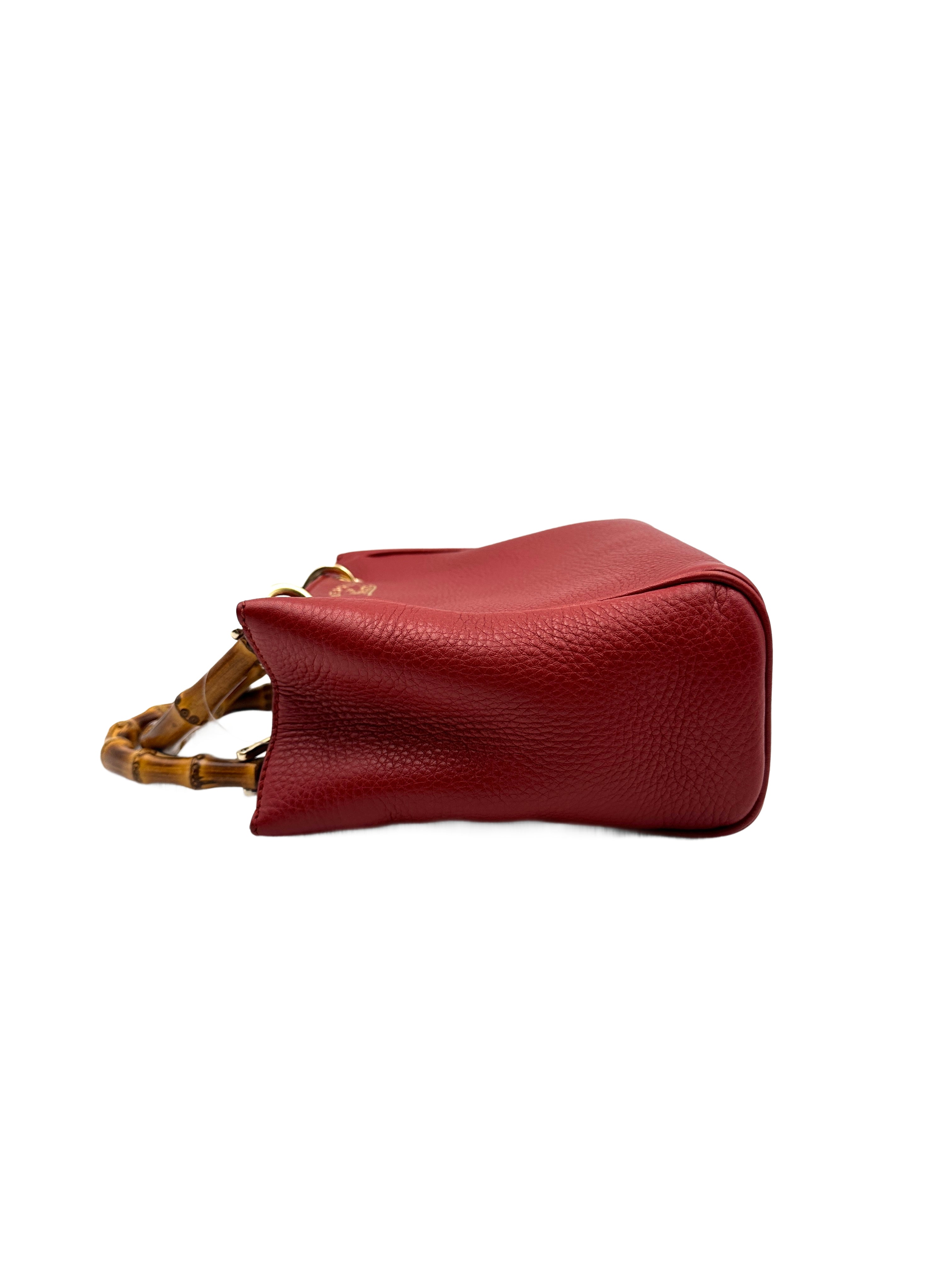 Gucci leather Bamboo shopper handbag gg471