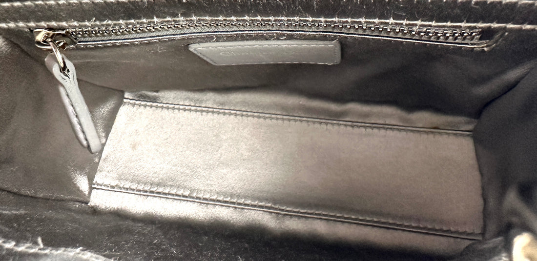 Christian Dior Cannage Lady Dior Mini Grey DR295