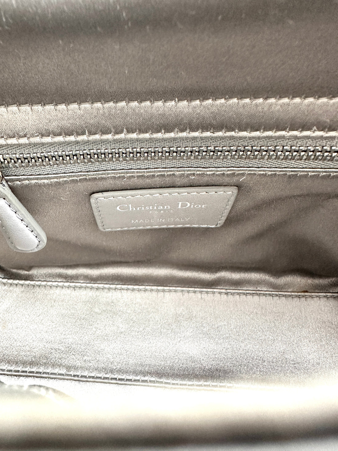 Christian Dior Cannage Lady Dior Mini Grey DR295