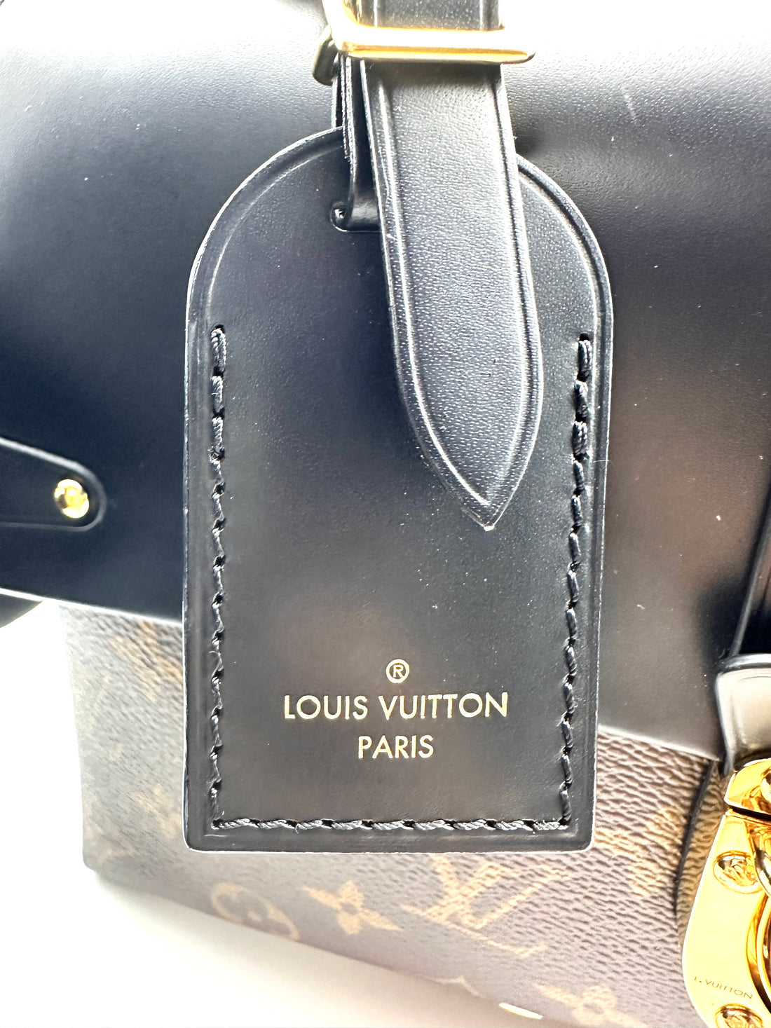 Louis Vuitton Monogram One Handle Flap Bag MM LV1295