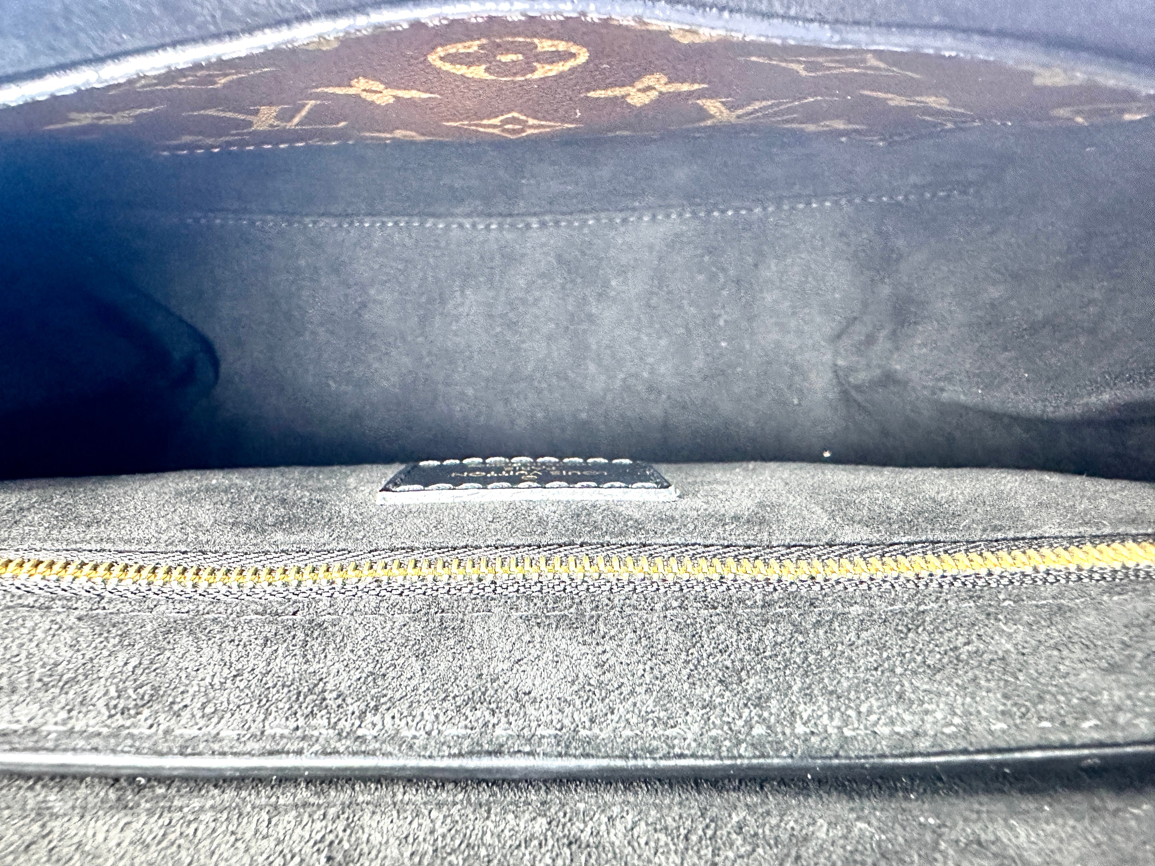 Louis Vuitton Monogram One Handle Flap Bag MM LV1295