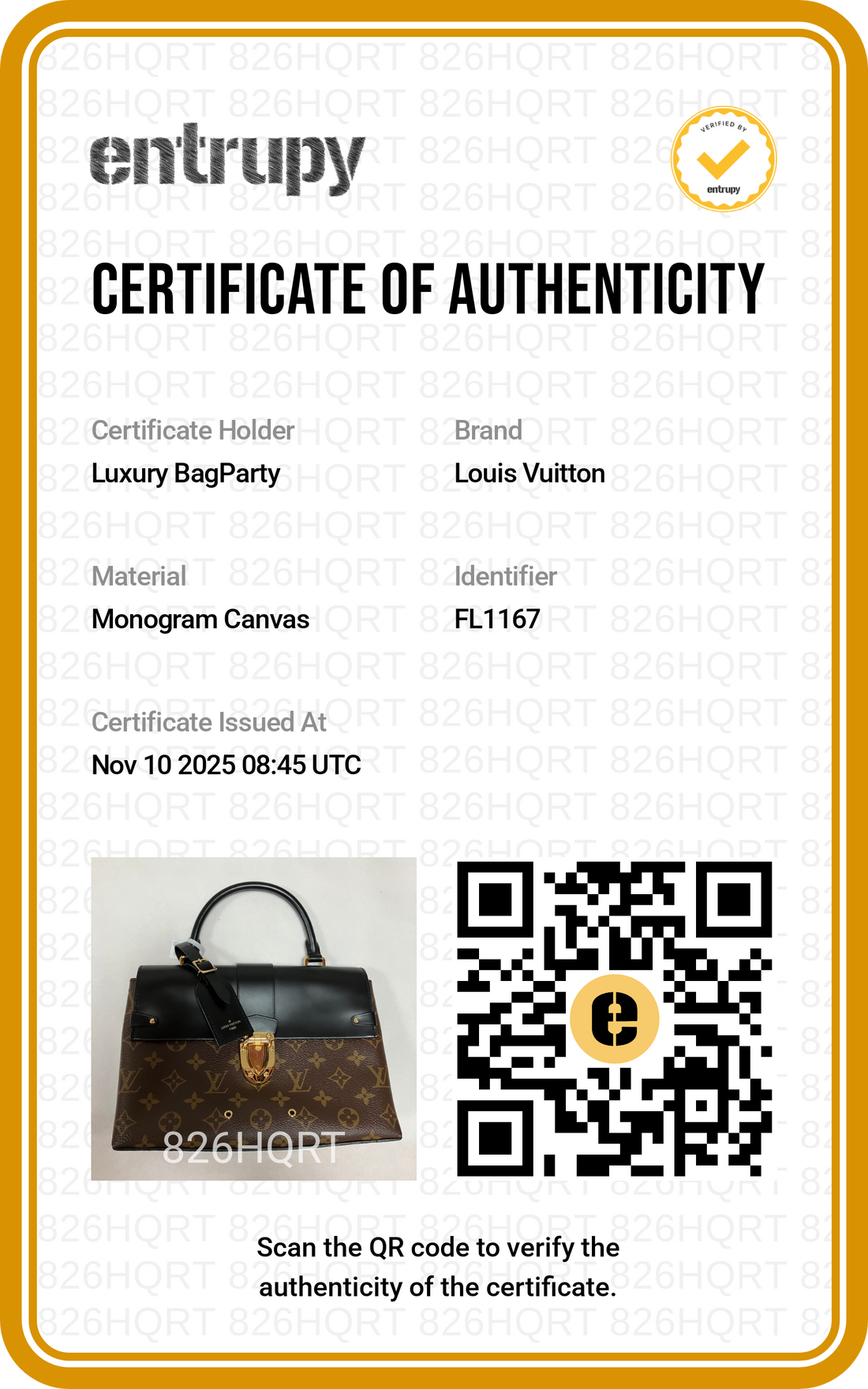Louis Vuitton Monogram One Handle Flap Bag MM LV1295