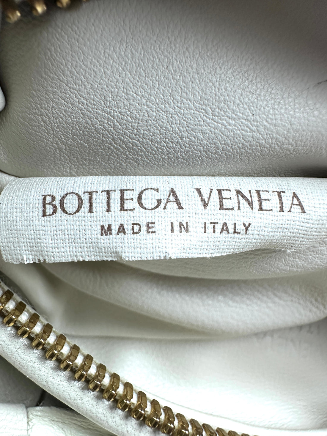 Bottega Veneta Intrecciato Jodie Knot Bag White BV61