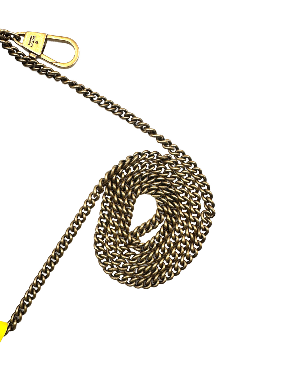 Gucci GG Velet Marmont Wallet on Chain Blue GG510