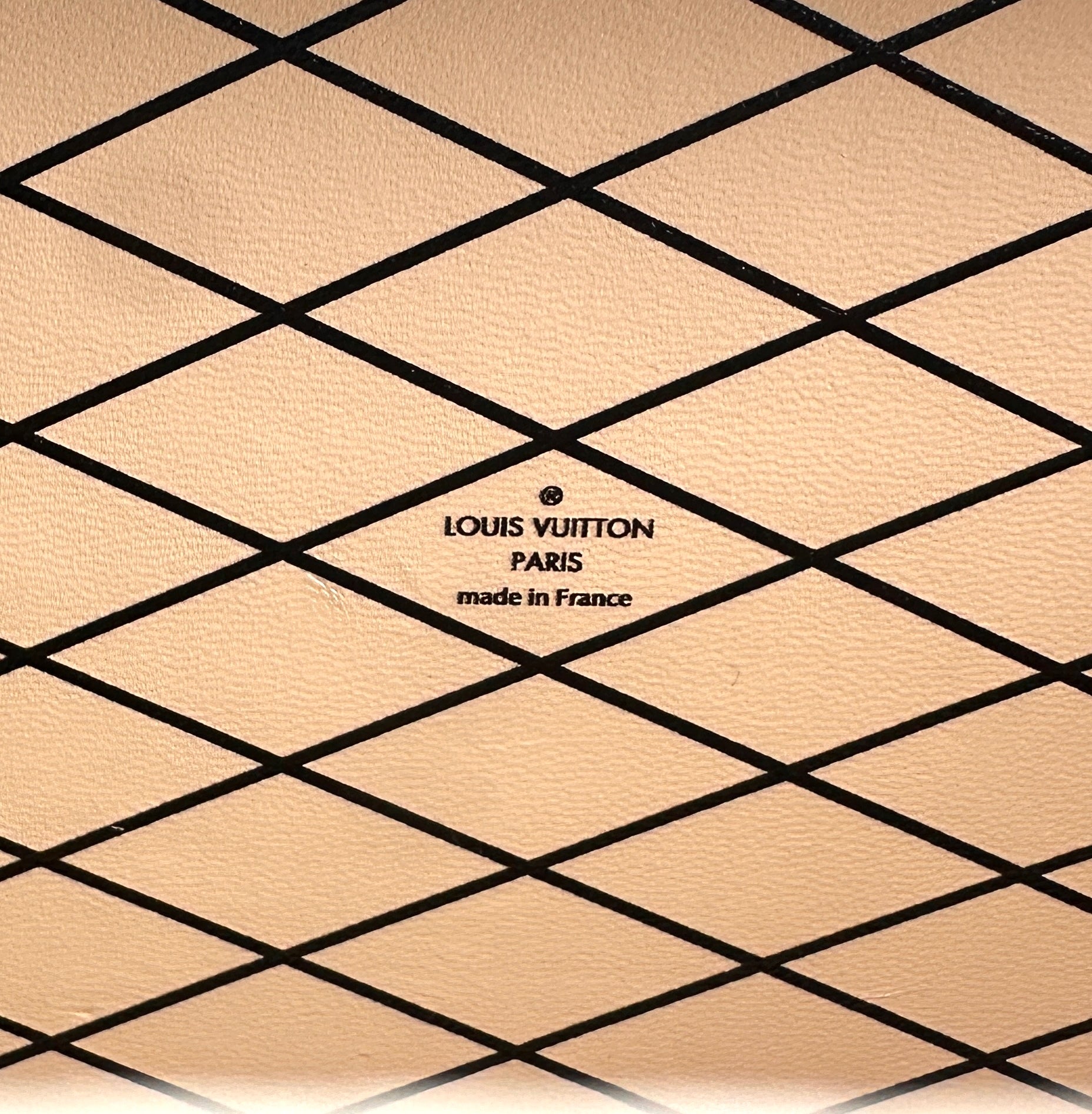 Louis Vuitton Leather Petite Malle Trunk Crossbody Box Bag Black/White LV1305