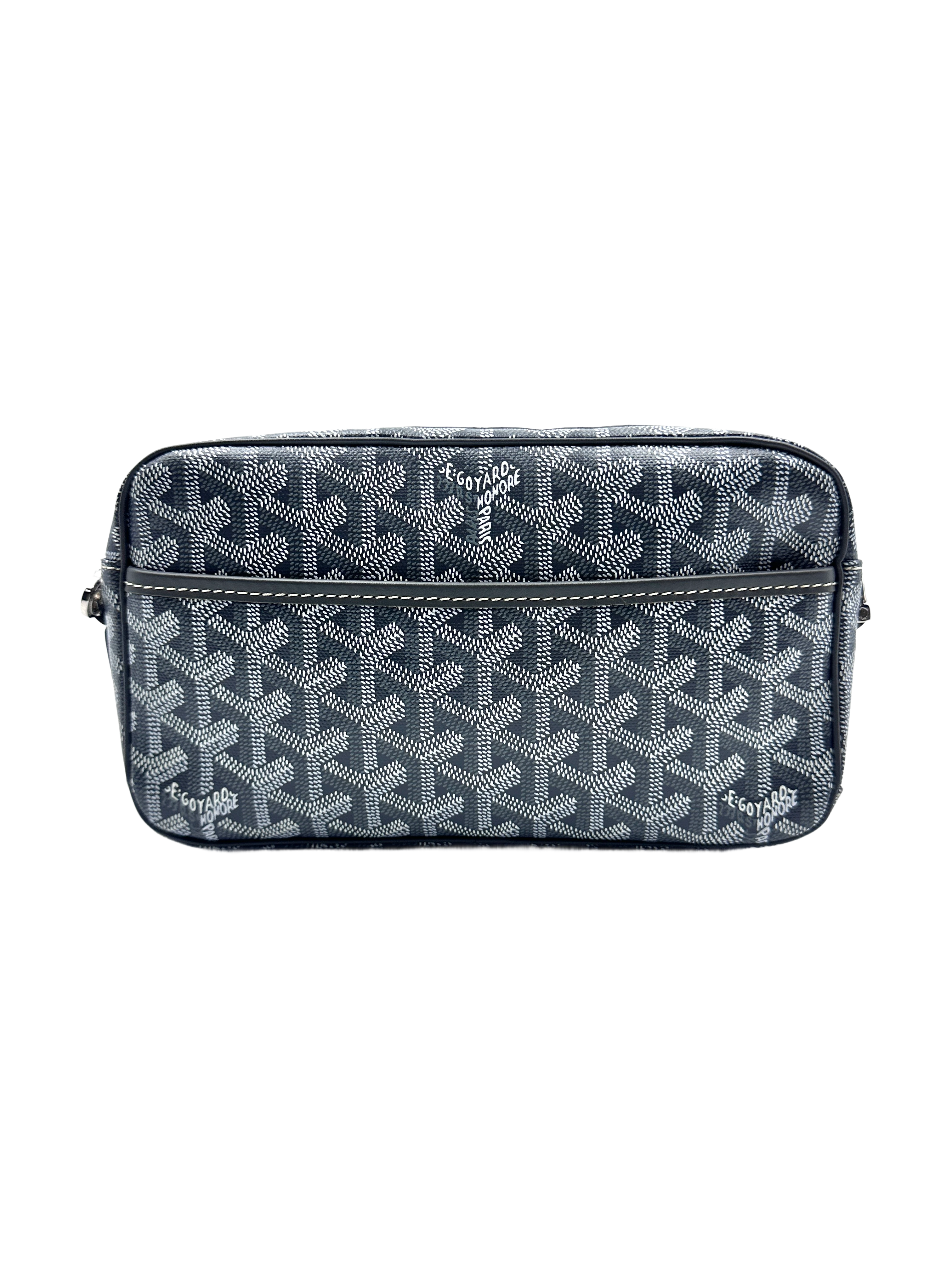 Goyard Goyardine canvas Cap-Vert PM bag grey GR22