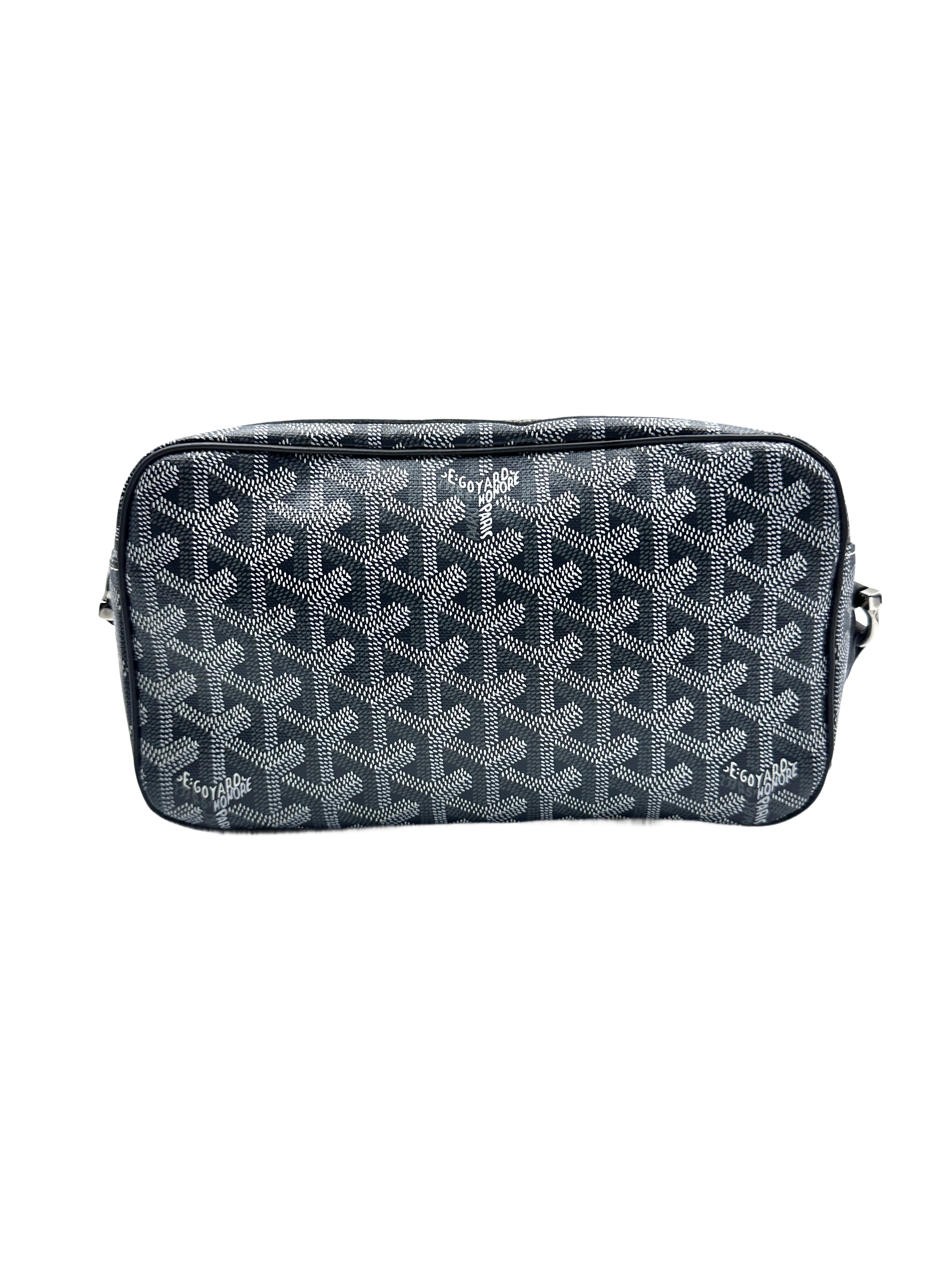 Goyard Goyardine canvas Cap-Vert PM bag grey GR22