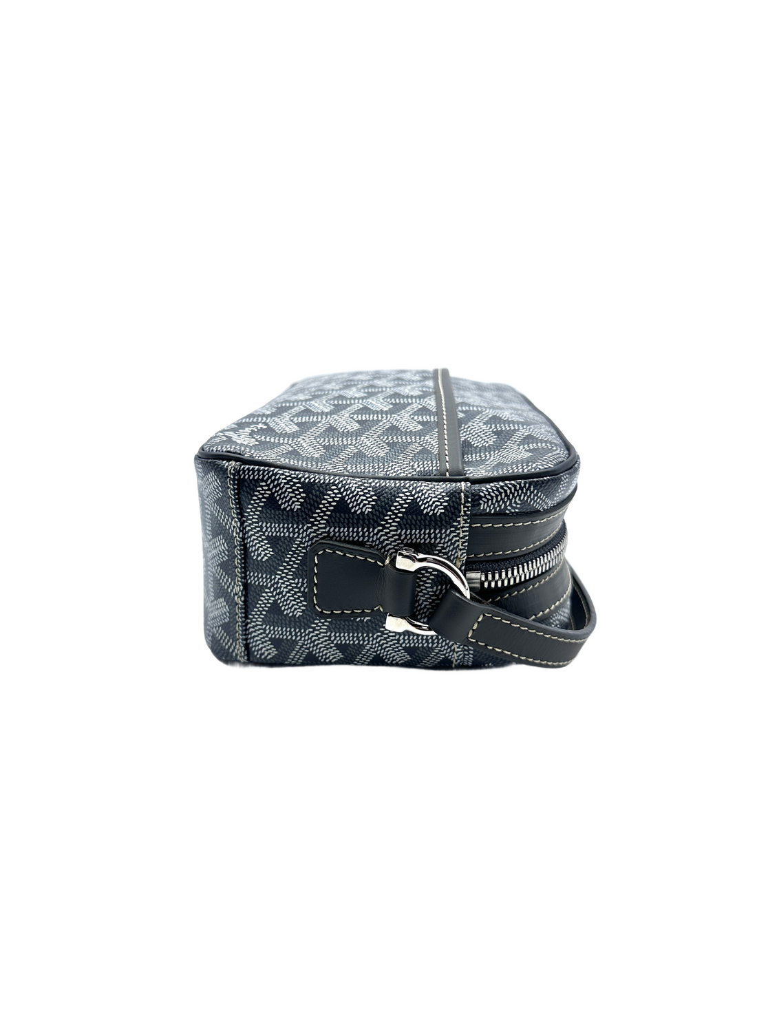 Goyard Goyardine canvas Cap-Vert PM bag grey GR22