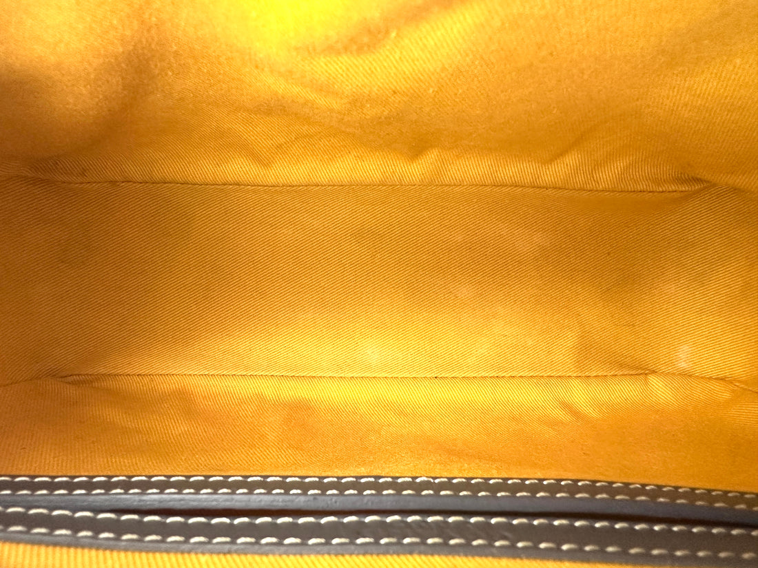 Goyard Goyardine canvas Cap-Vert PM bag grey GR22