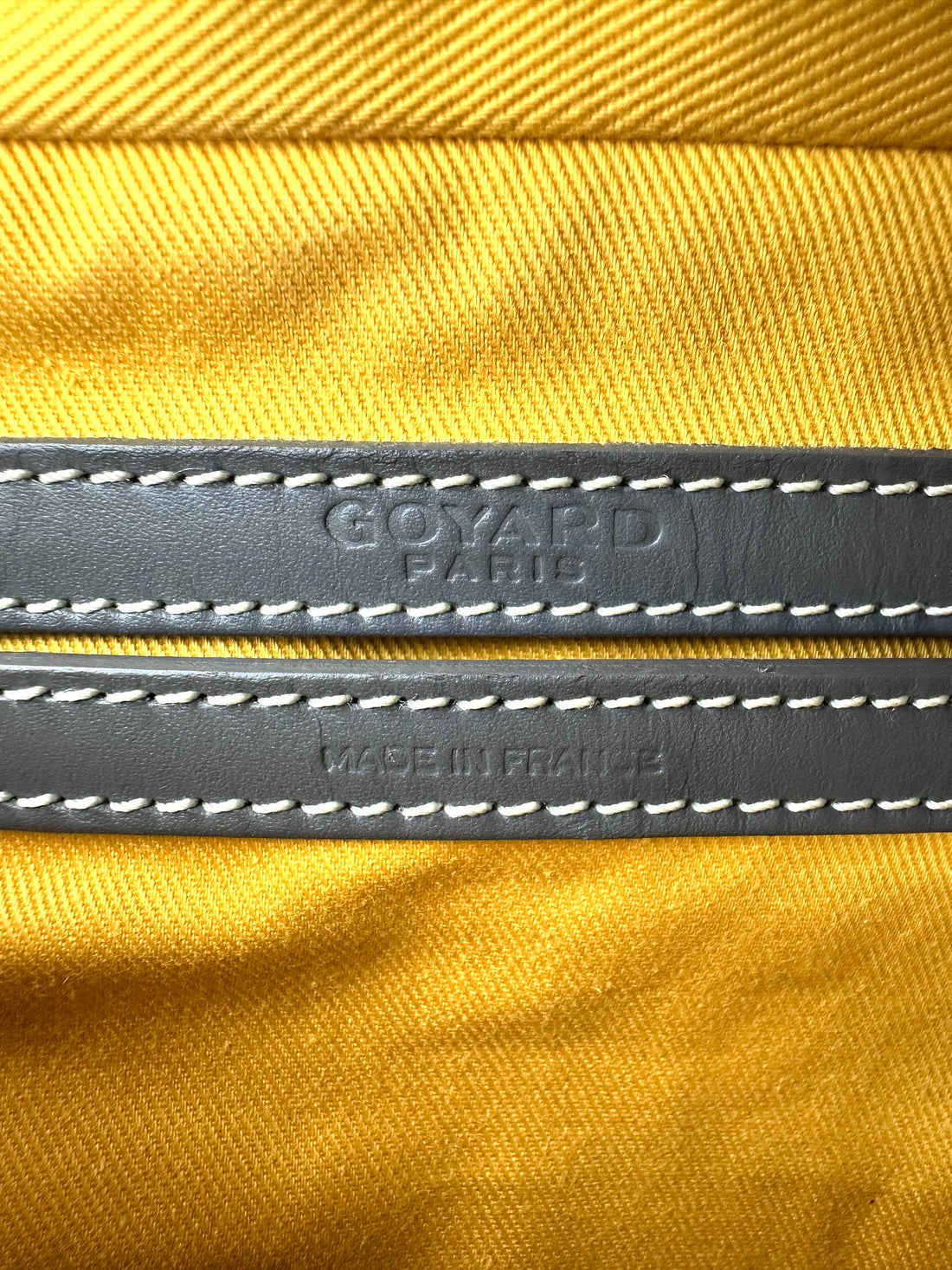 Goyard Goyardine canvas Cap-Vert PM bag grey GR22