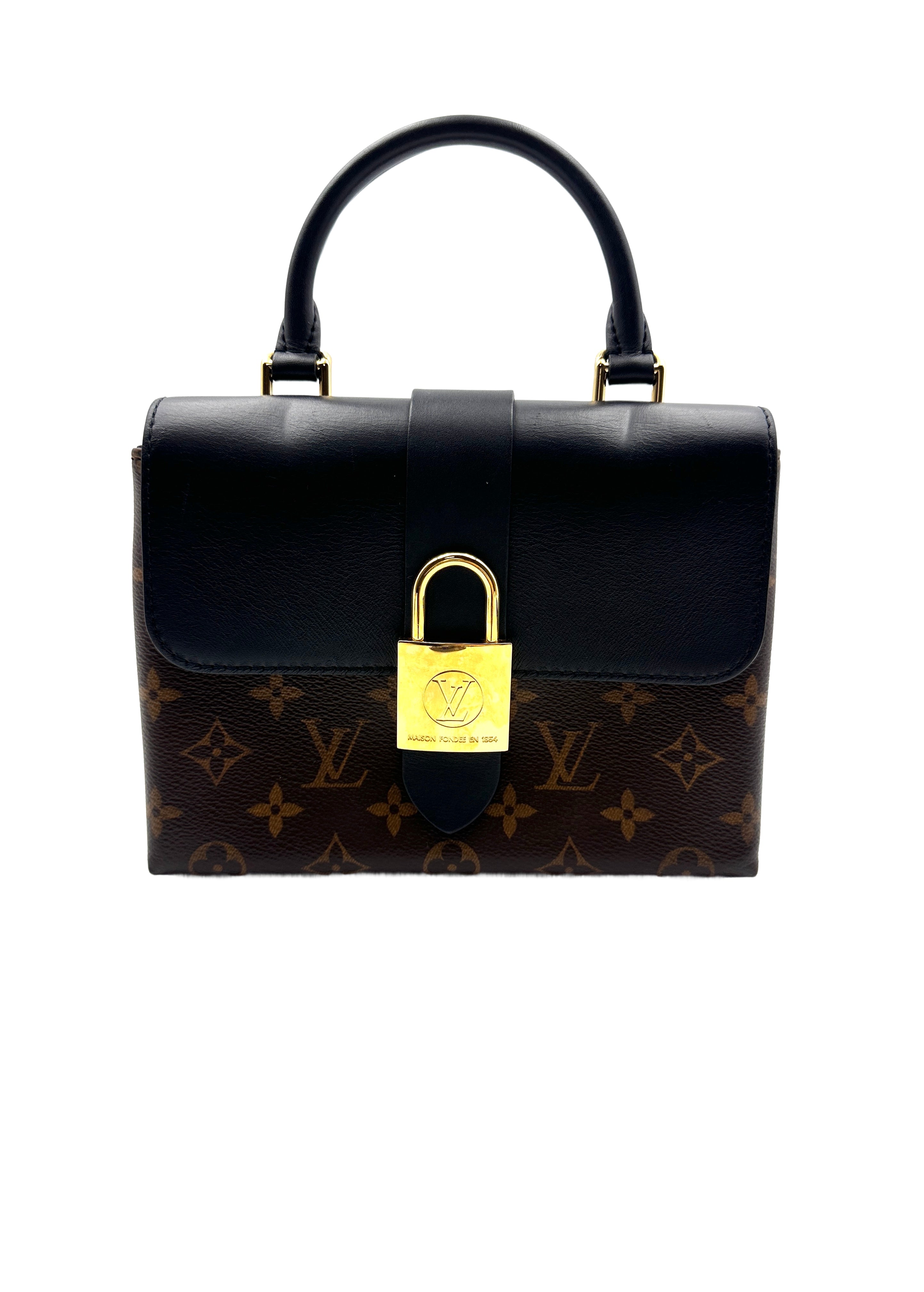 Louis Vuitton monogram canvas Locky BB bag black LV1340