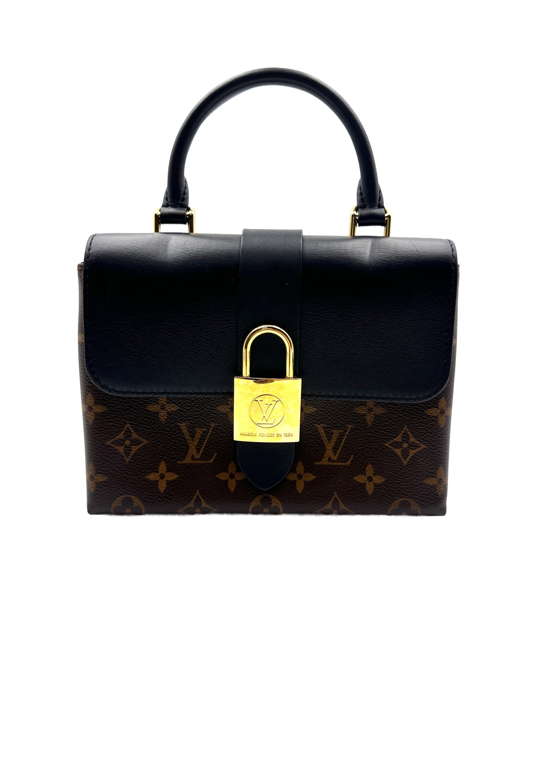 Louis Vuitton monogram canvas Locky BB bag black LV1340