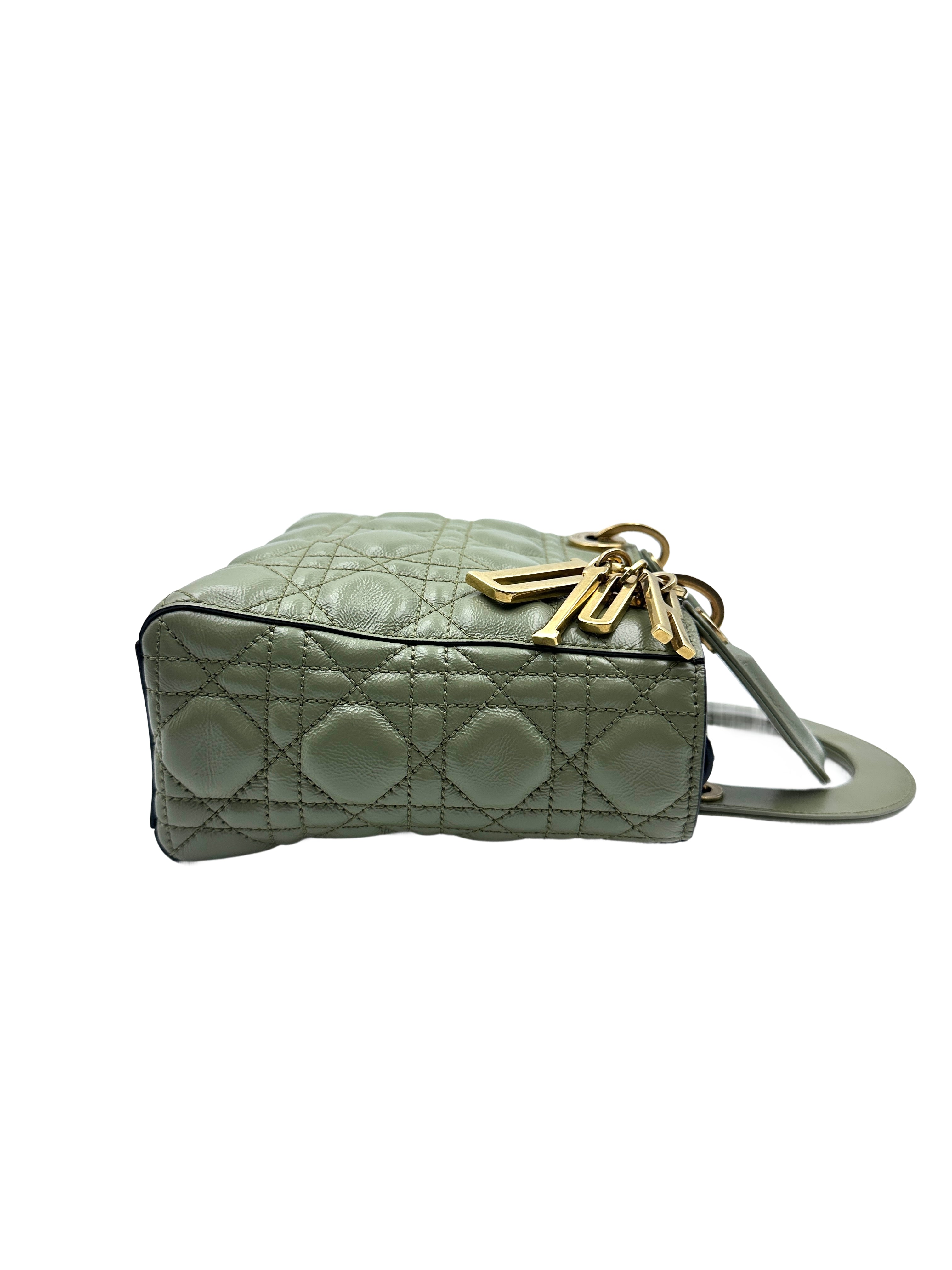 Christian Dior Lady Dior Medium Green DR306