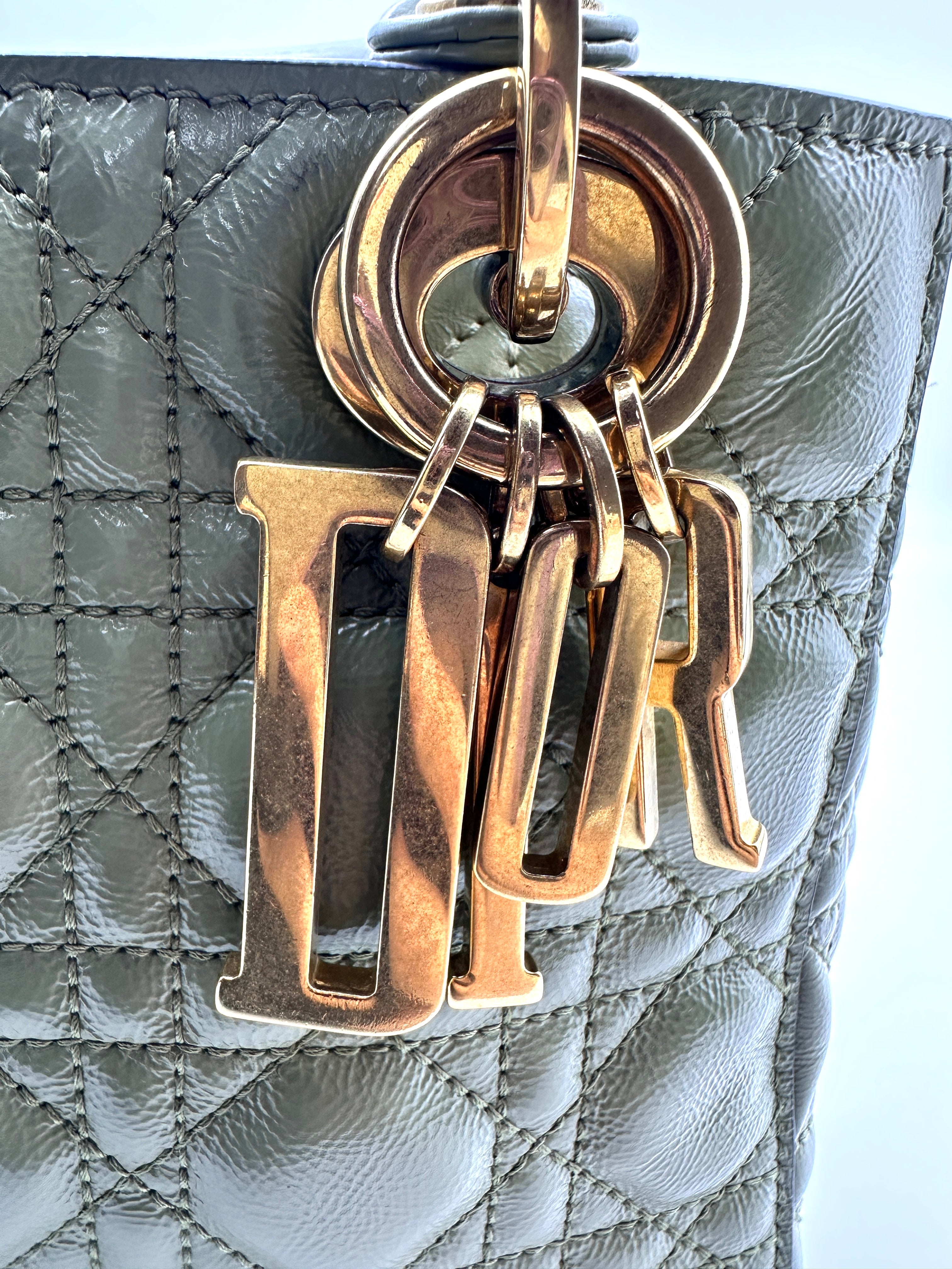 Christian Dior Lady Dior Medium Green DR306