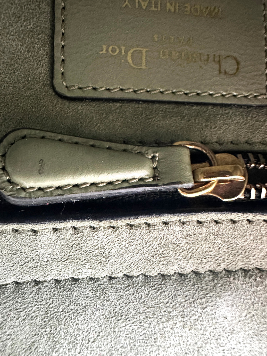 Christian Dior Lady Dior Medium Green DR306