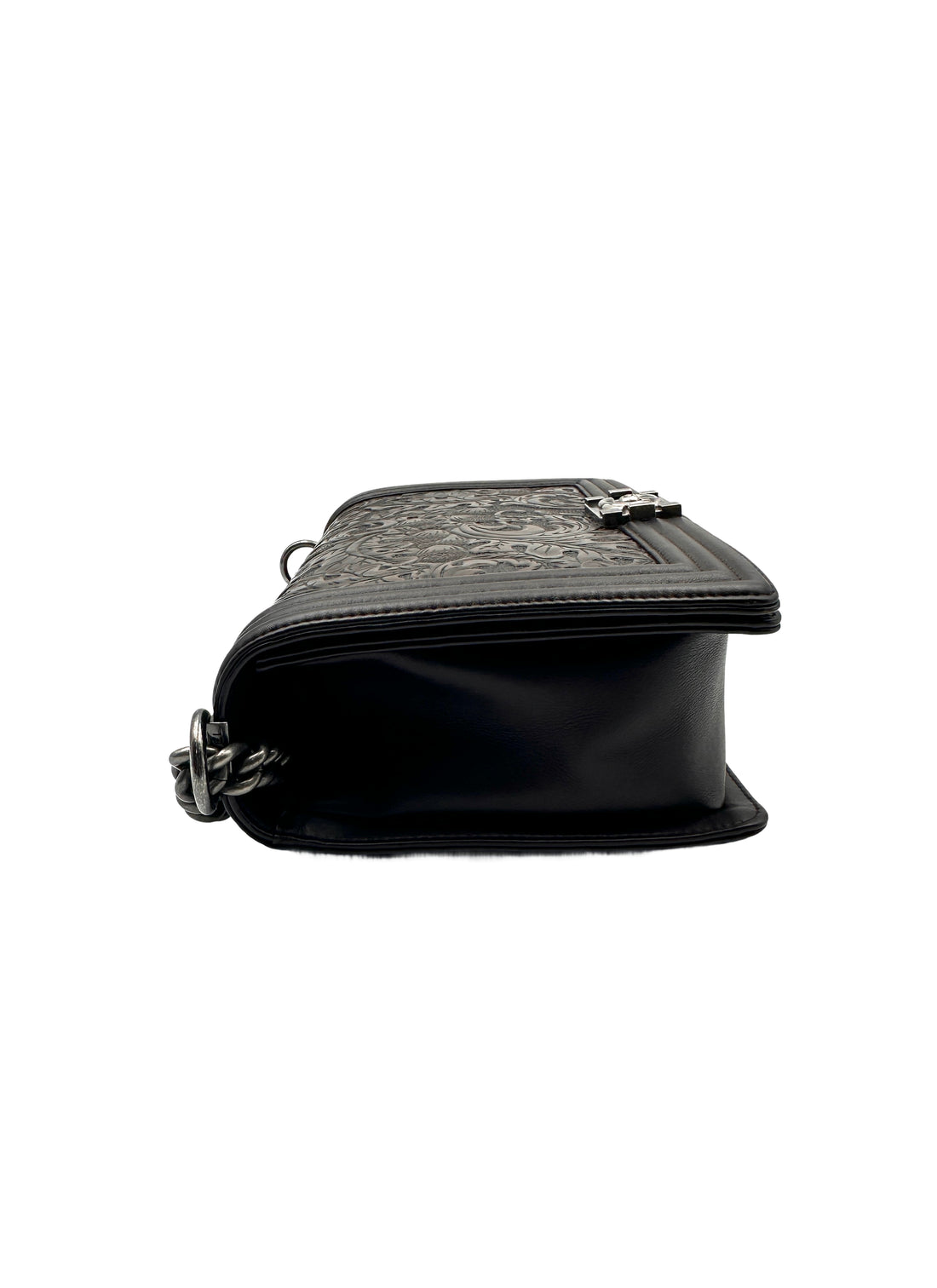 Chanel Large Dallas Cordoba Boy Bag Brown CC812